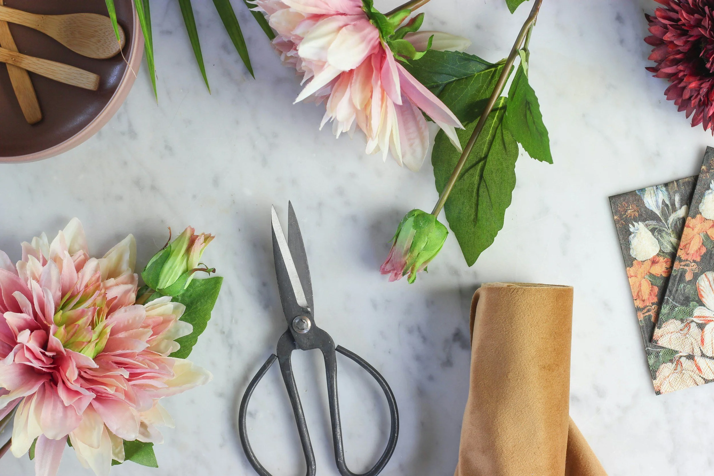 Young Members Flower Arranging 