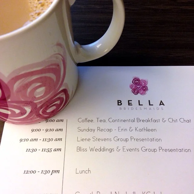 Bella Bridesmaids' annual retreat for their franchise owners