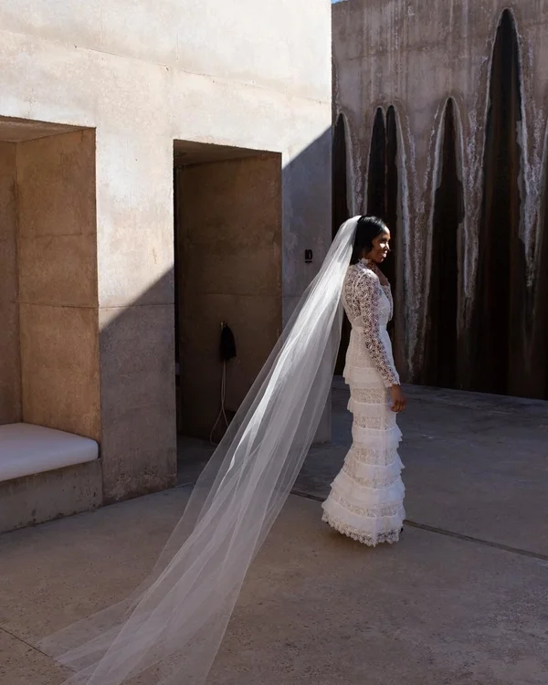 Photo from a real wedding at Amangiri by Cameron Clark .