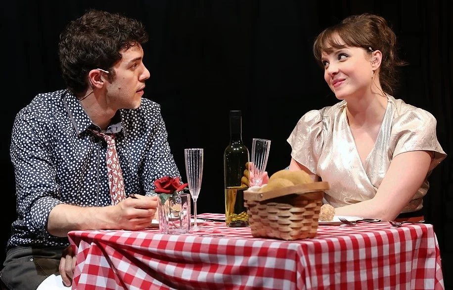 Little Harry and Sherri on a fateful date. Photographs by Carol Rosegg.