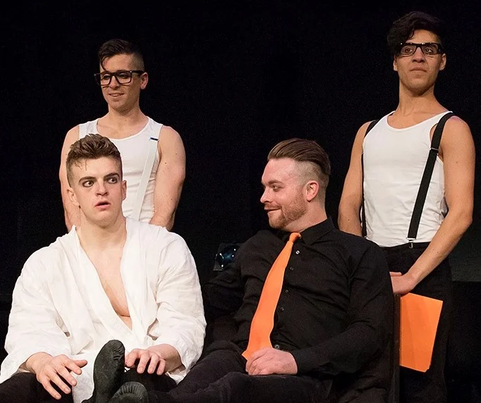 From left: Davies, Matt Doyle, Ashley Robinson and Aleksander Varadian. Photographs by Caitlin McNaney.