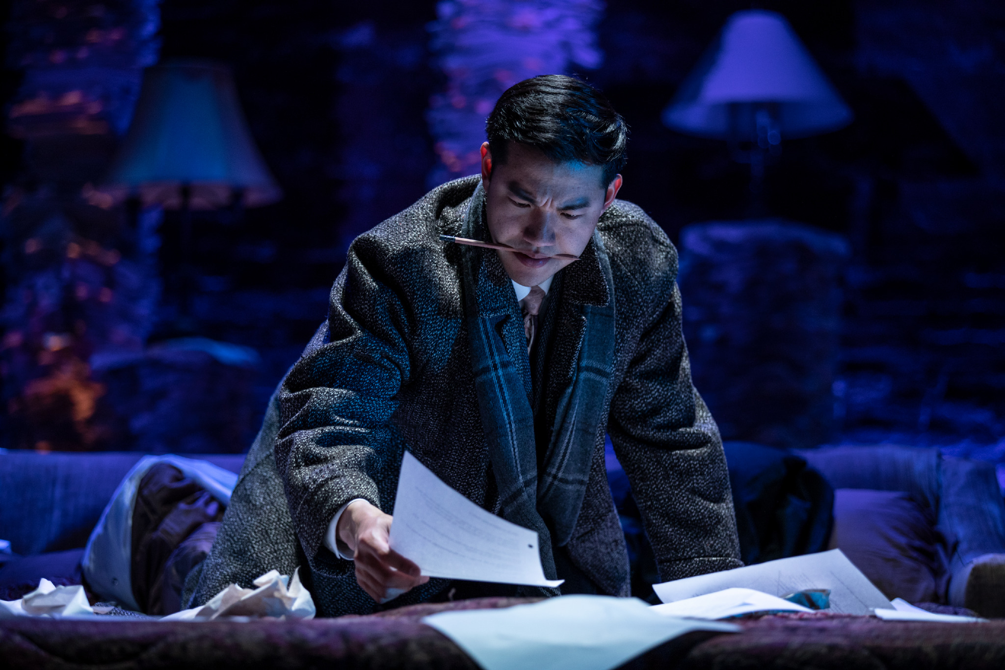Isaac as playwright William Inge.