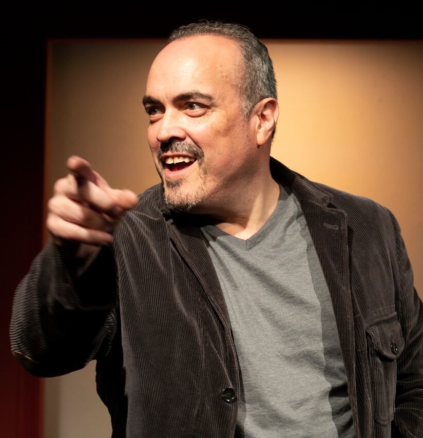 Zayas as a college instructor. Photographs by David Zayas Jr.