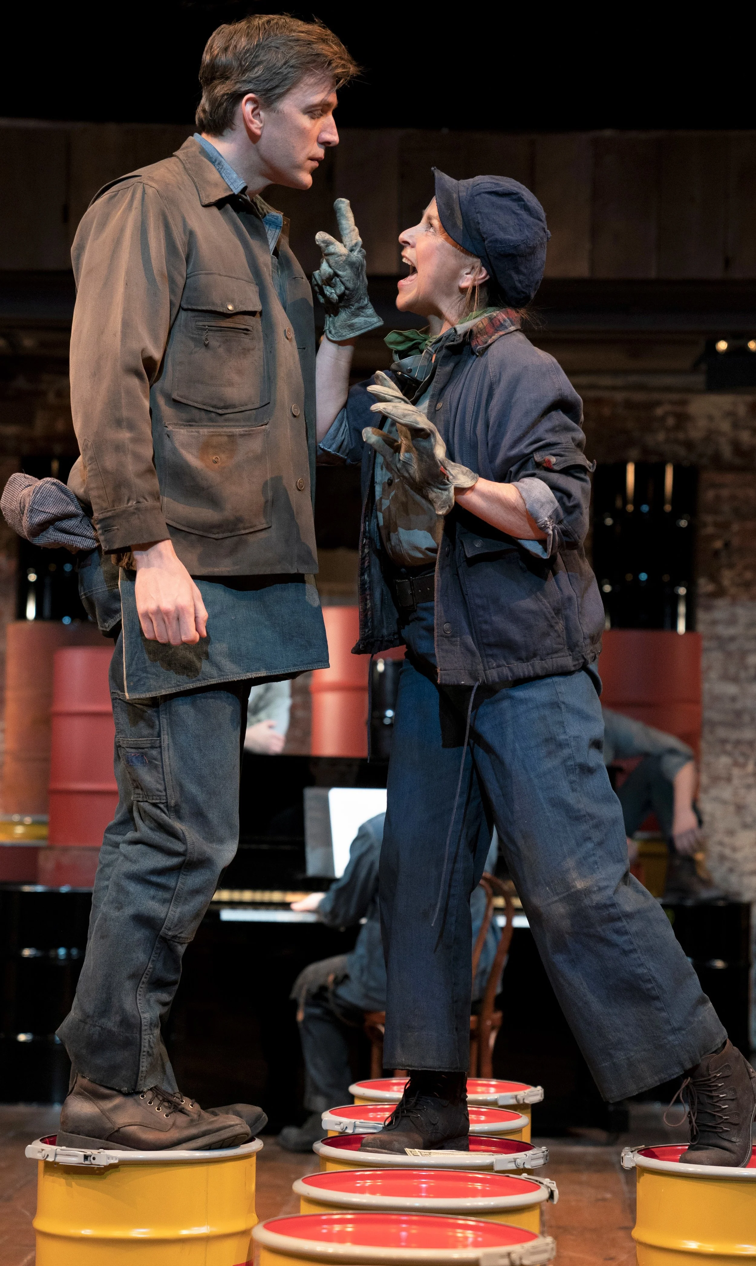 Eakeley and Triplett. Photographs by Joan Marcus.