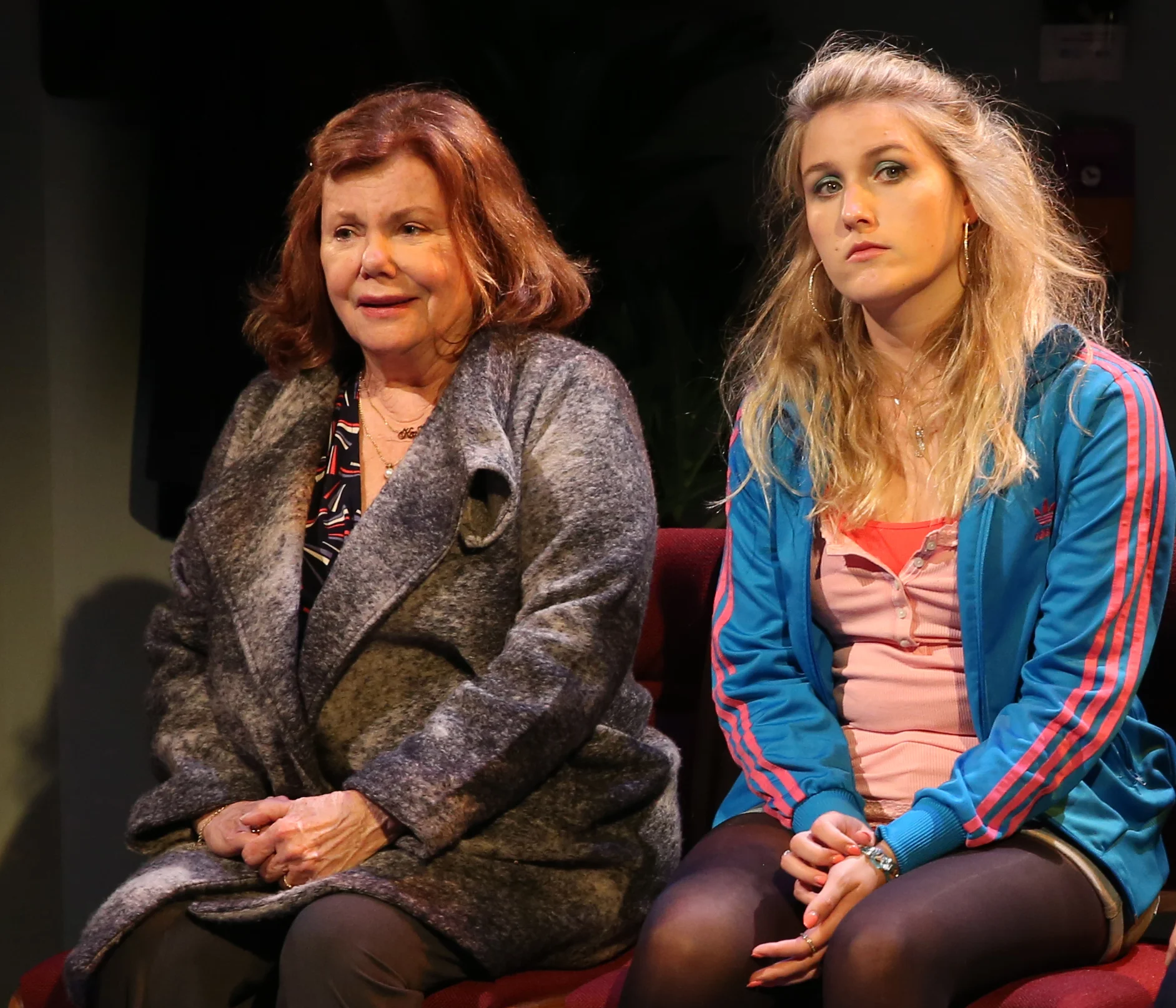 Mason with Lauren O’Leary as her granddaughter Amber.