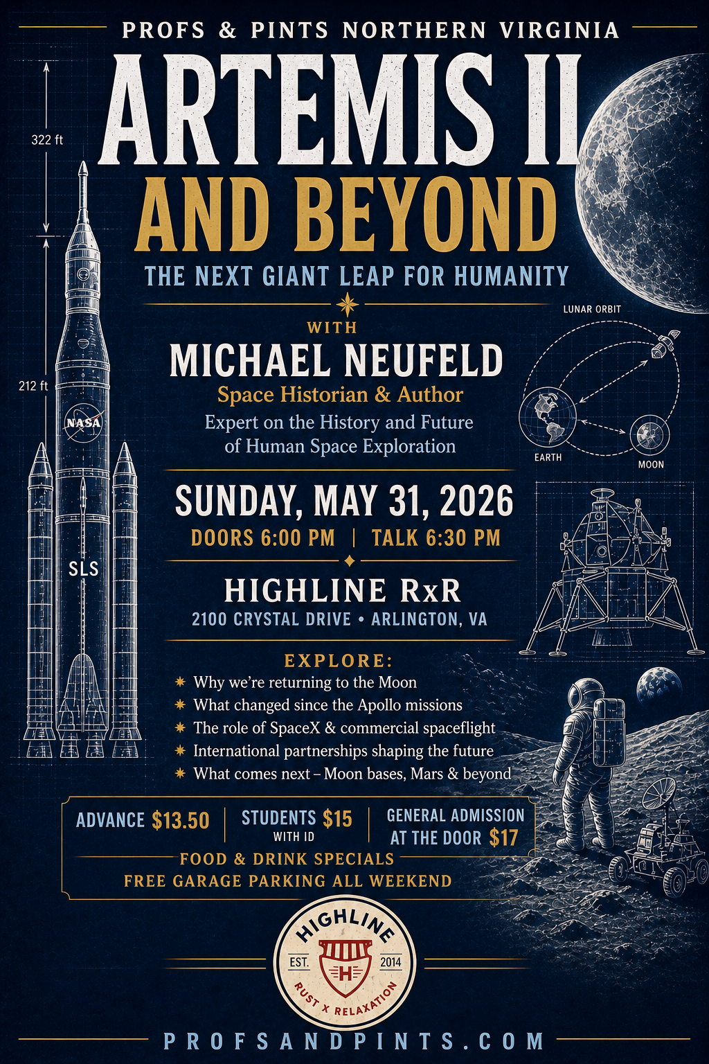 Prof & Pints 5.31.26 Artemis II and Beyond HL RxR.png