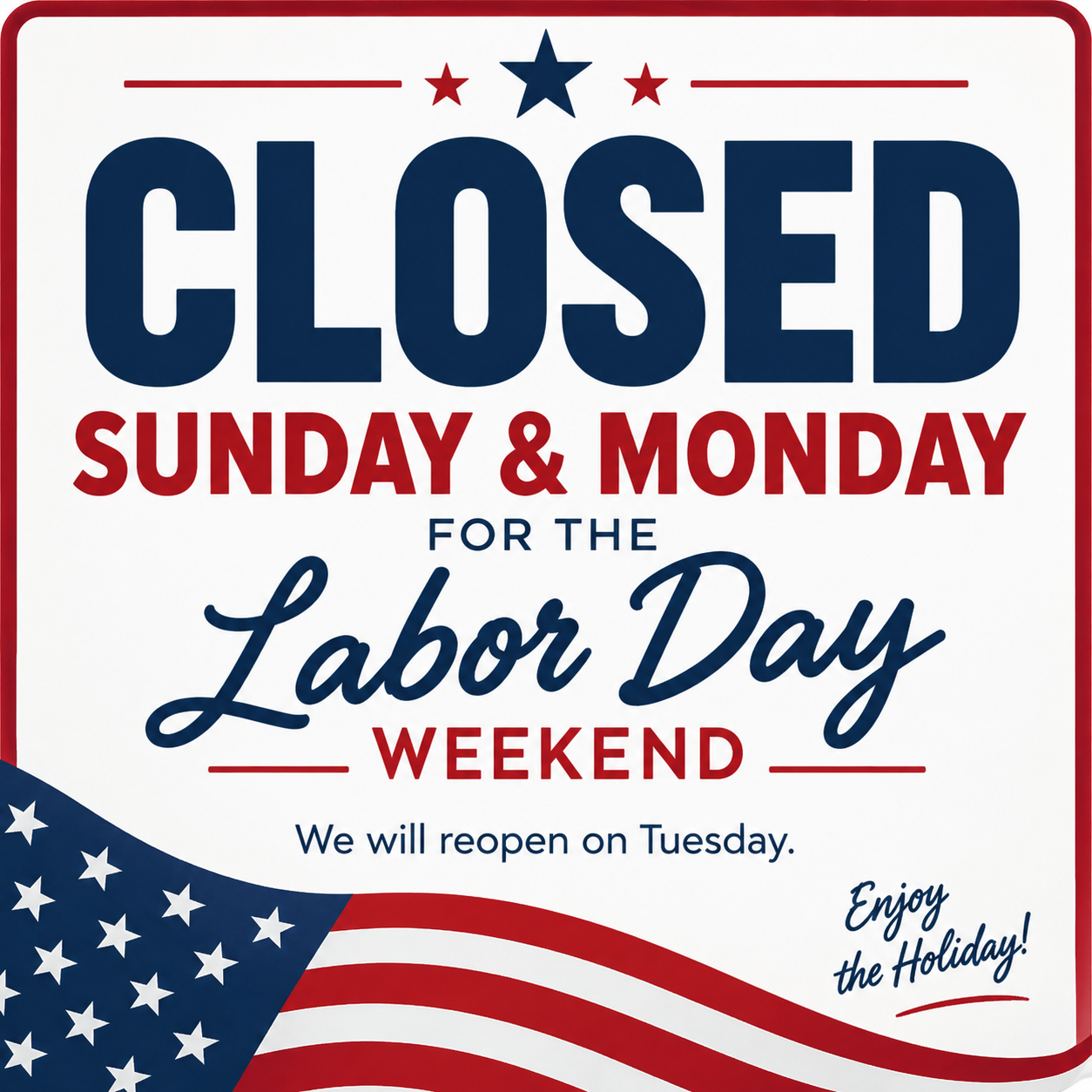 Labor Day Weekend Sign.png