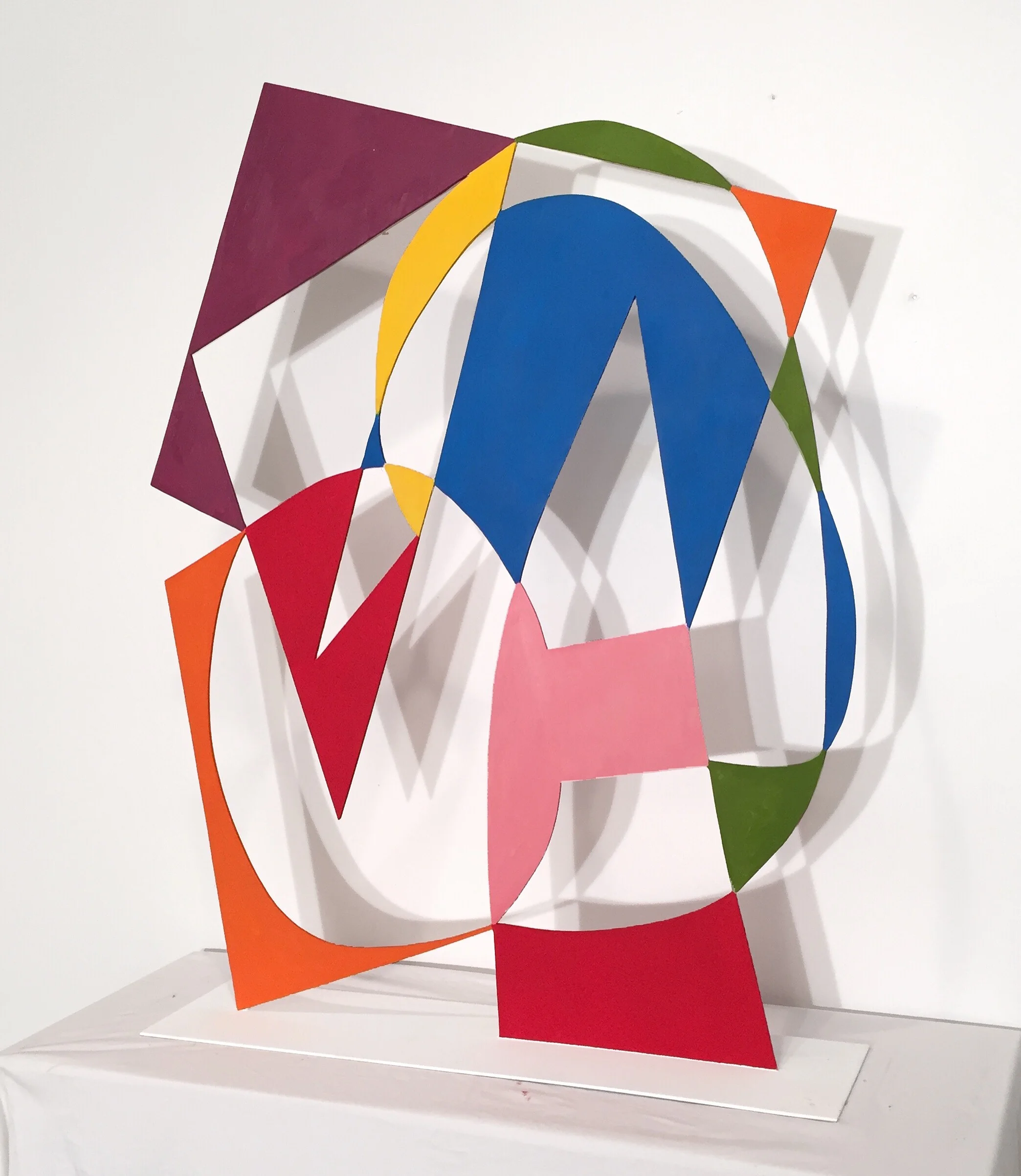 Vital Organ, 2016, 36"x30"x6", oil on steel