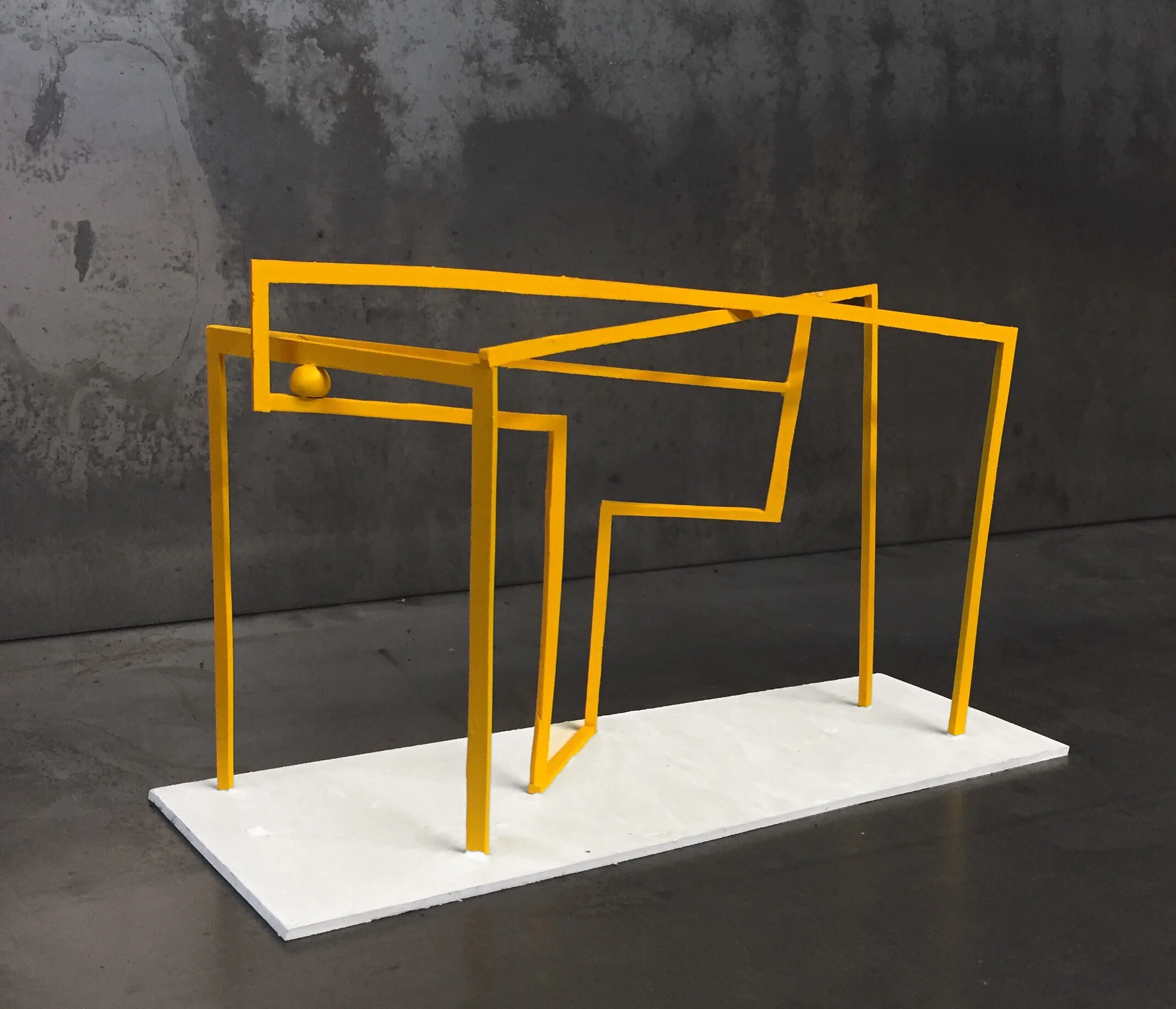 Animal, 2016. 18"x13"x3", oil on PVC