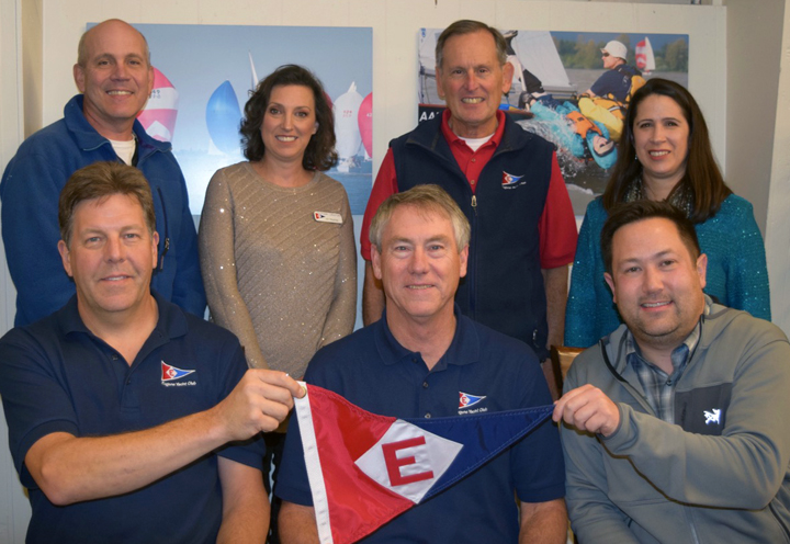  The 2019 EYC Board of Trustees showing some EYC pride 