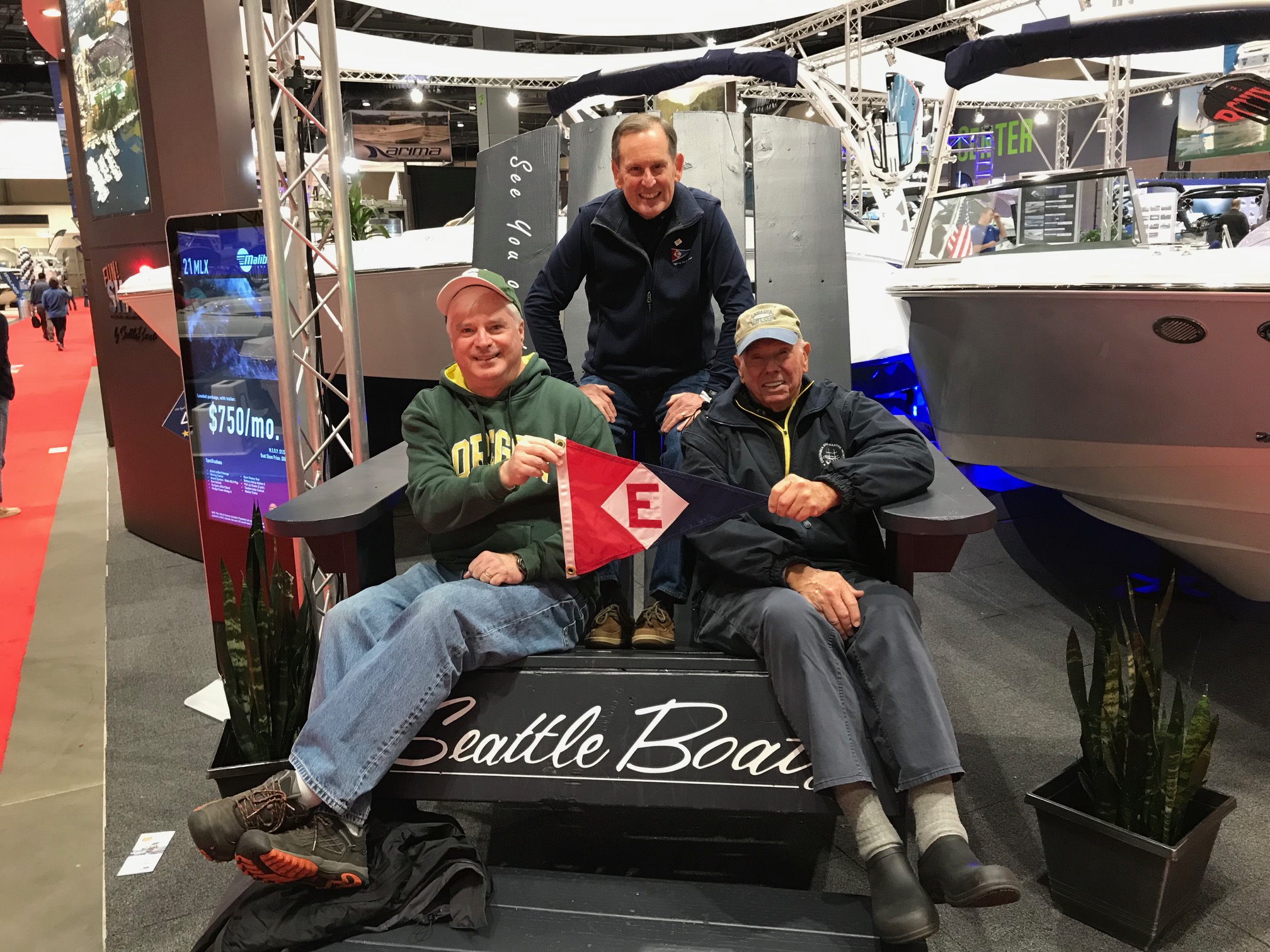  Rich, Gary, and Bill at the Seattle Boat Show 