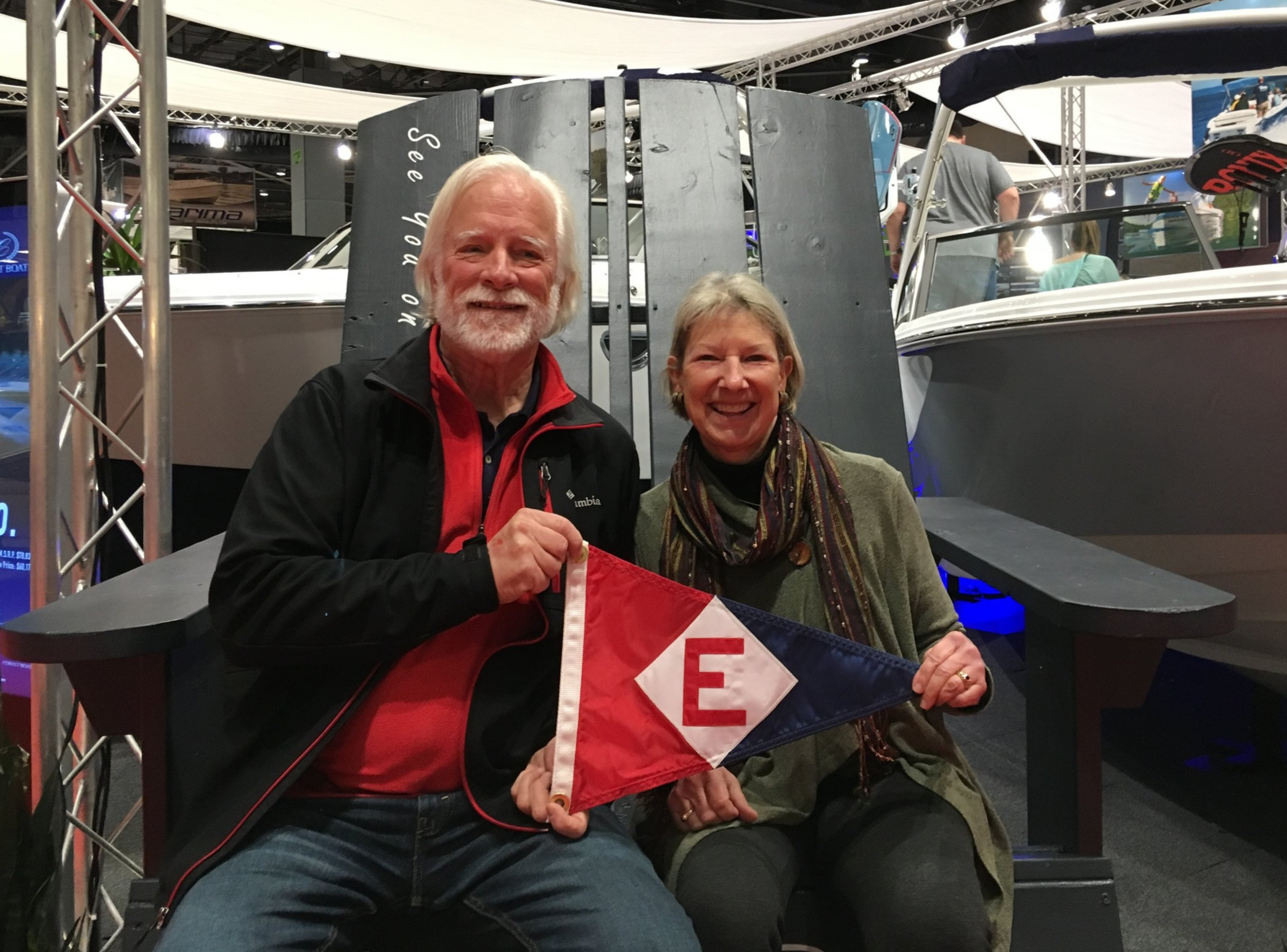  Ken &amp; Chris at the Seattle Boat Show 