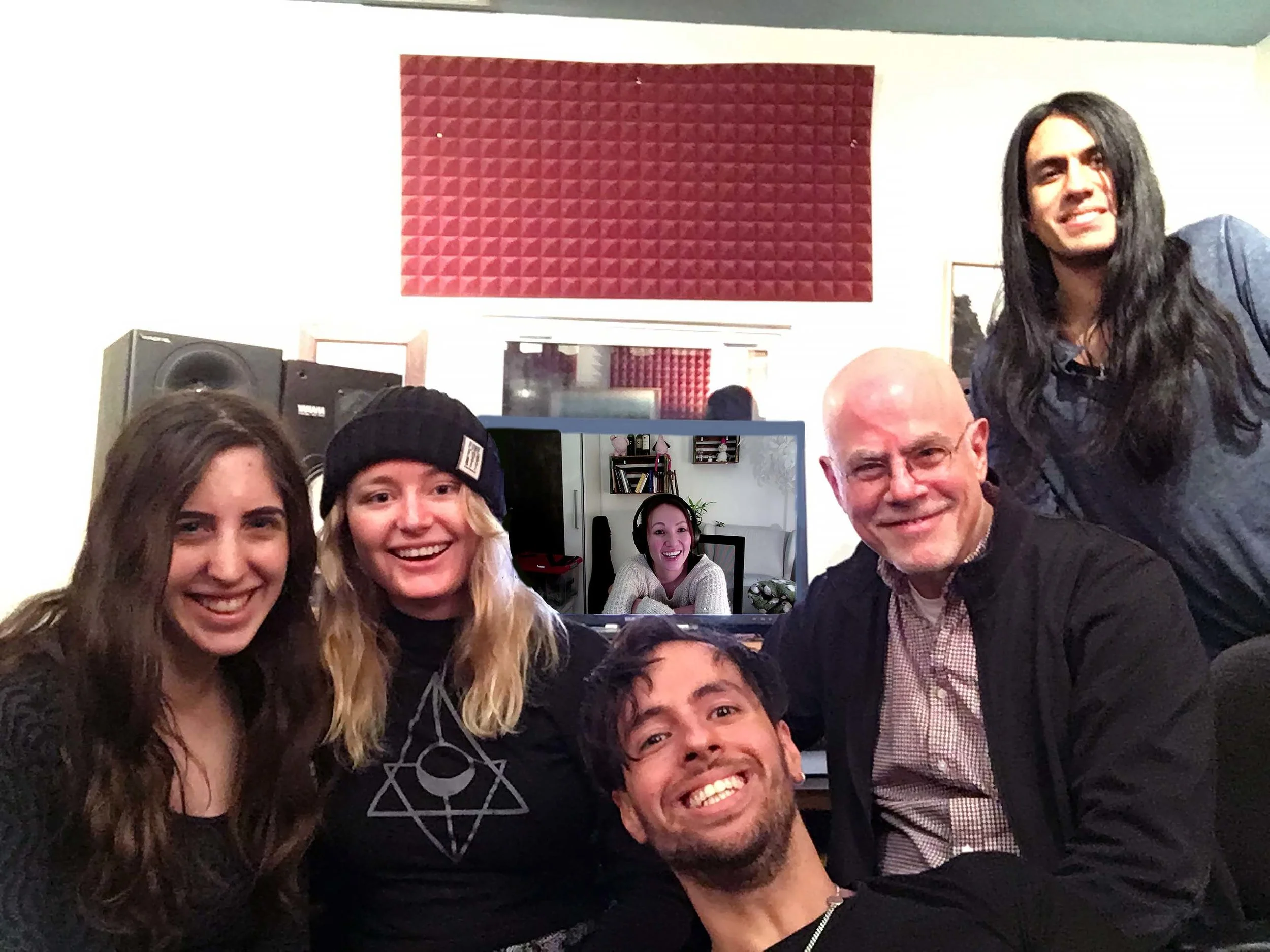 Liz, Trish, Leo & John attended in-person, and Marnie attended via online video chat from Germany. A splendid time was had by all.