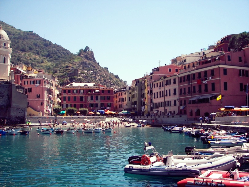 The harbor at Vernazza
