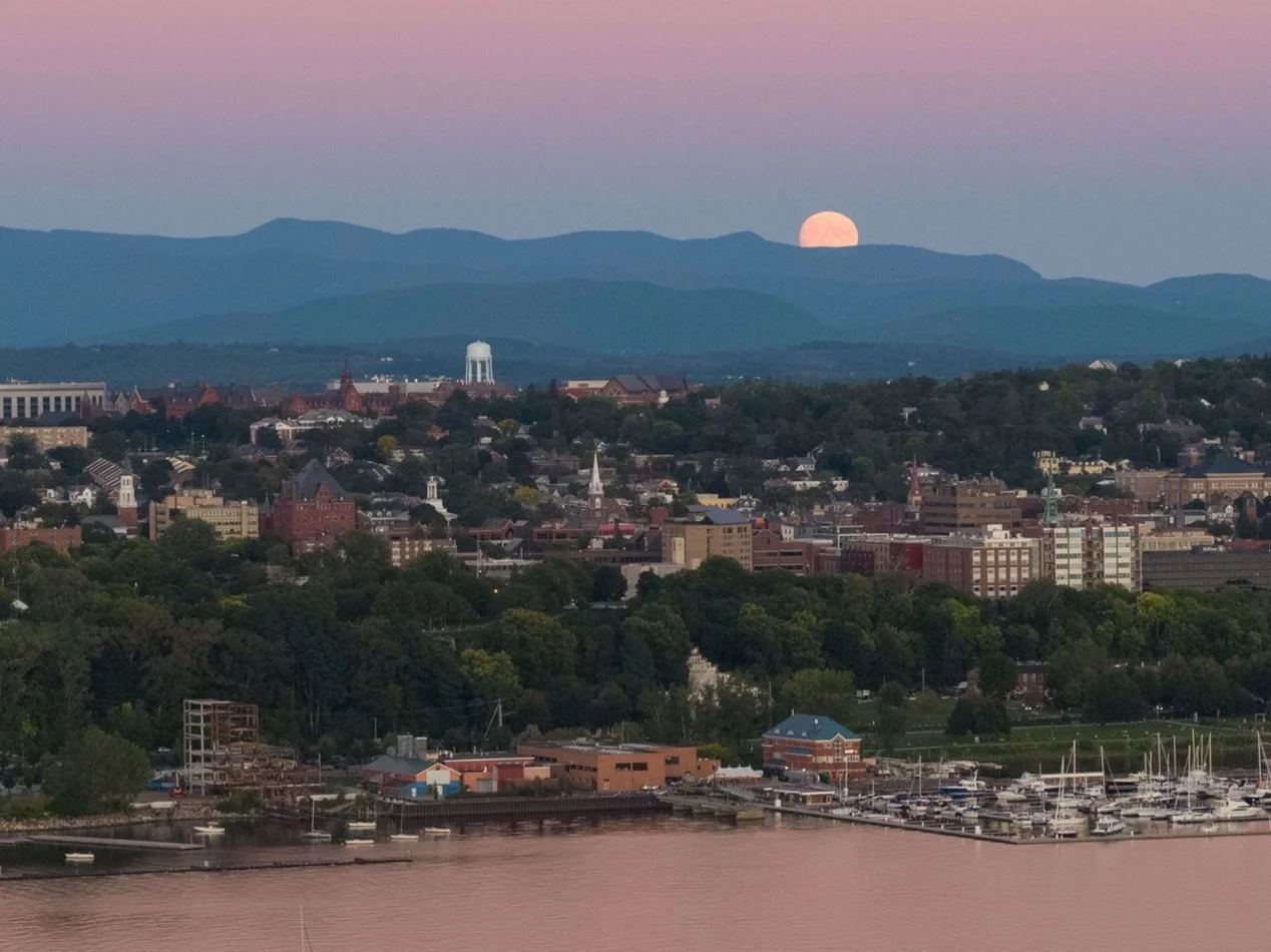Vermont Moonrise Bliss