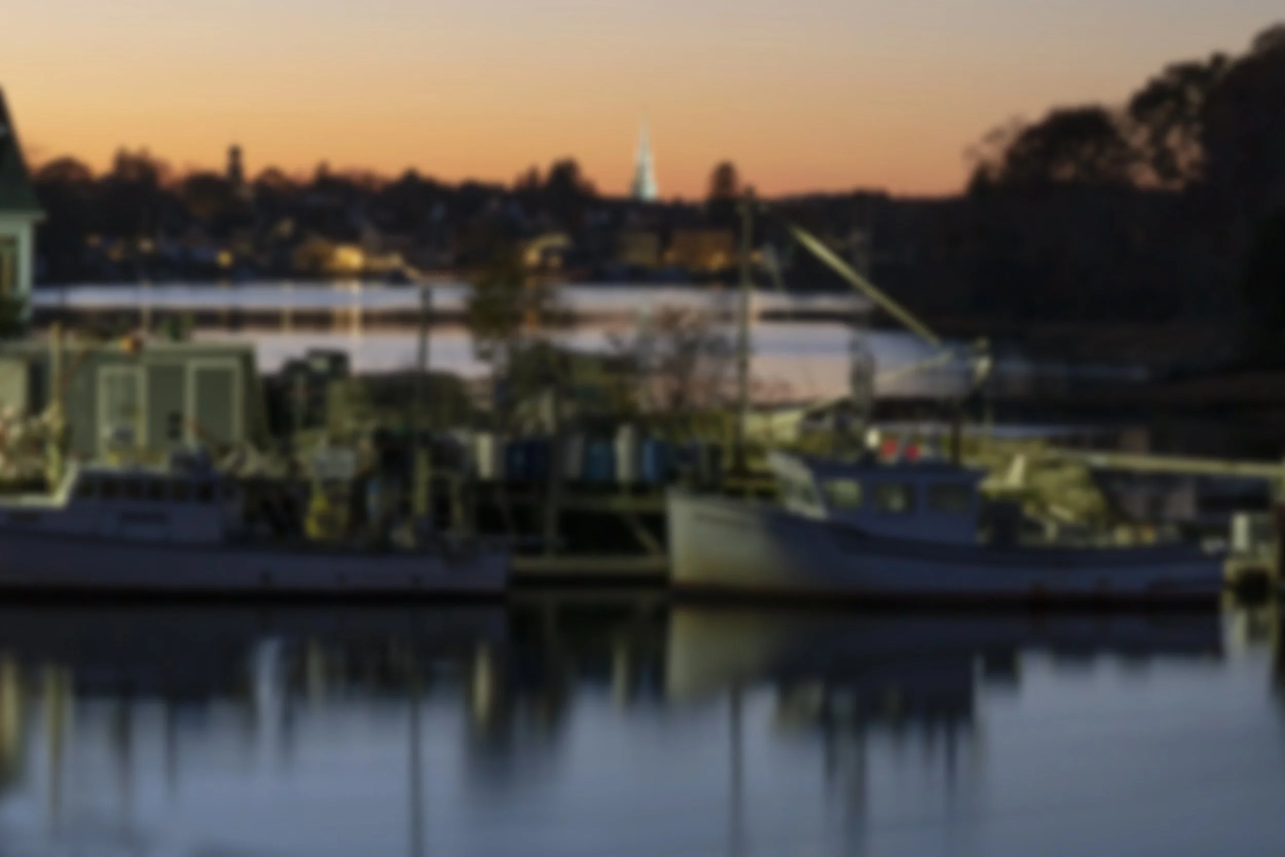 Portsmouth Waterfront Twilight