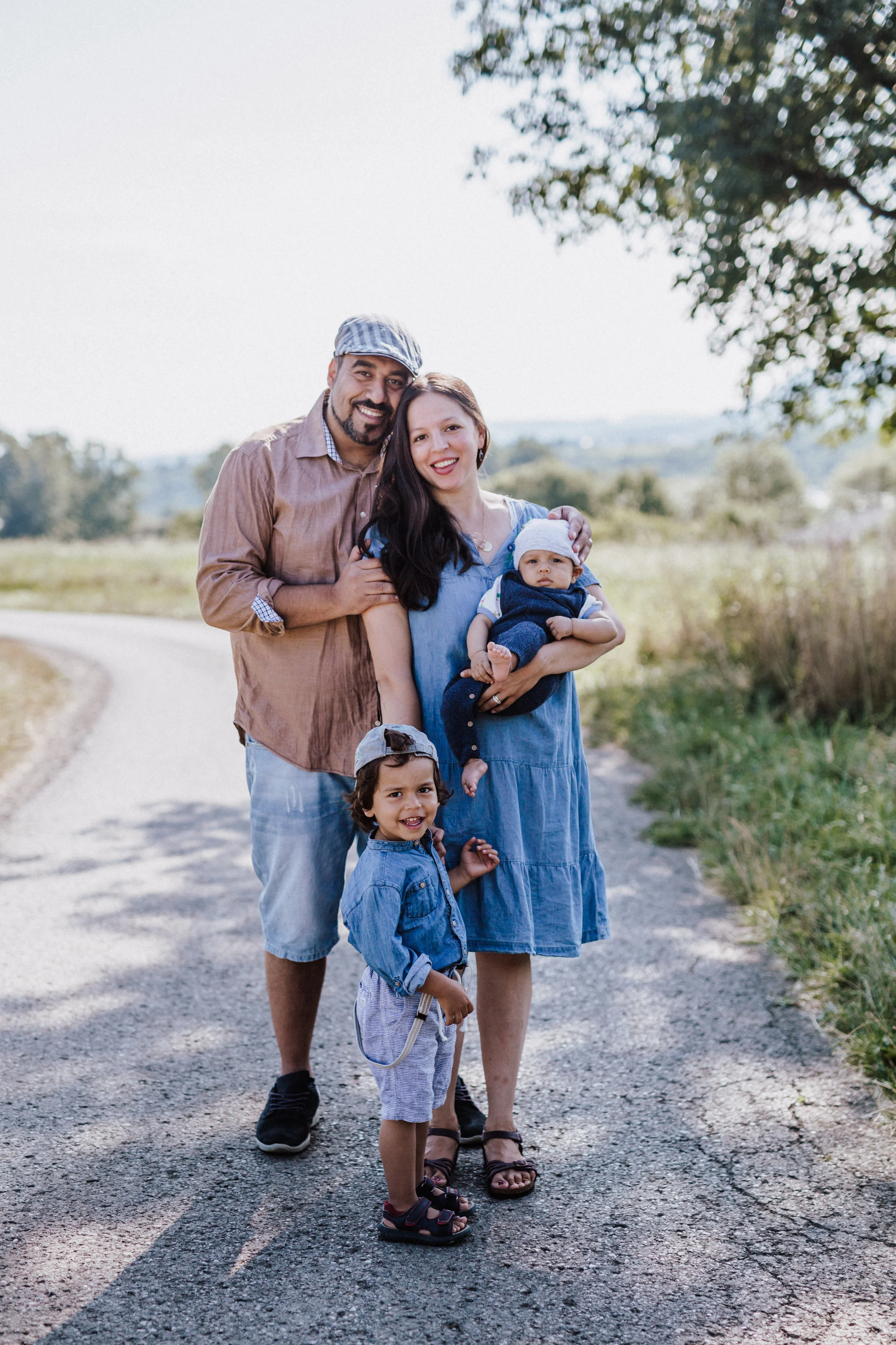 Familienshooting im Freien