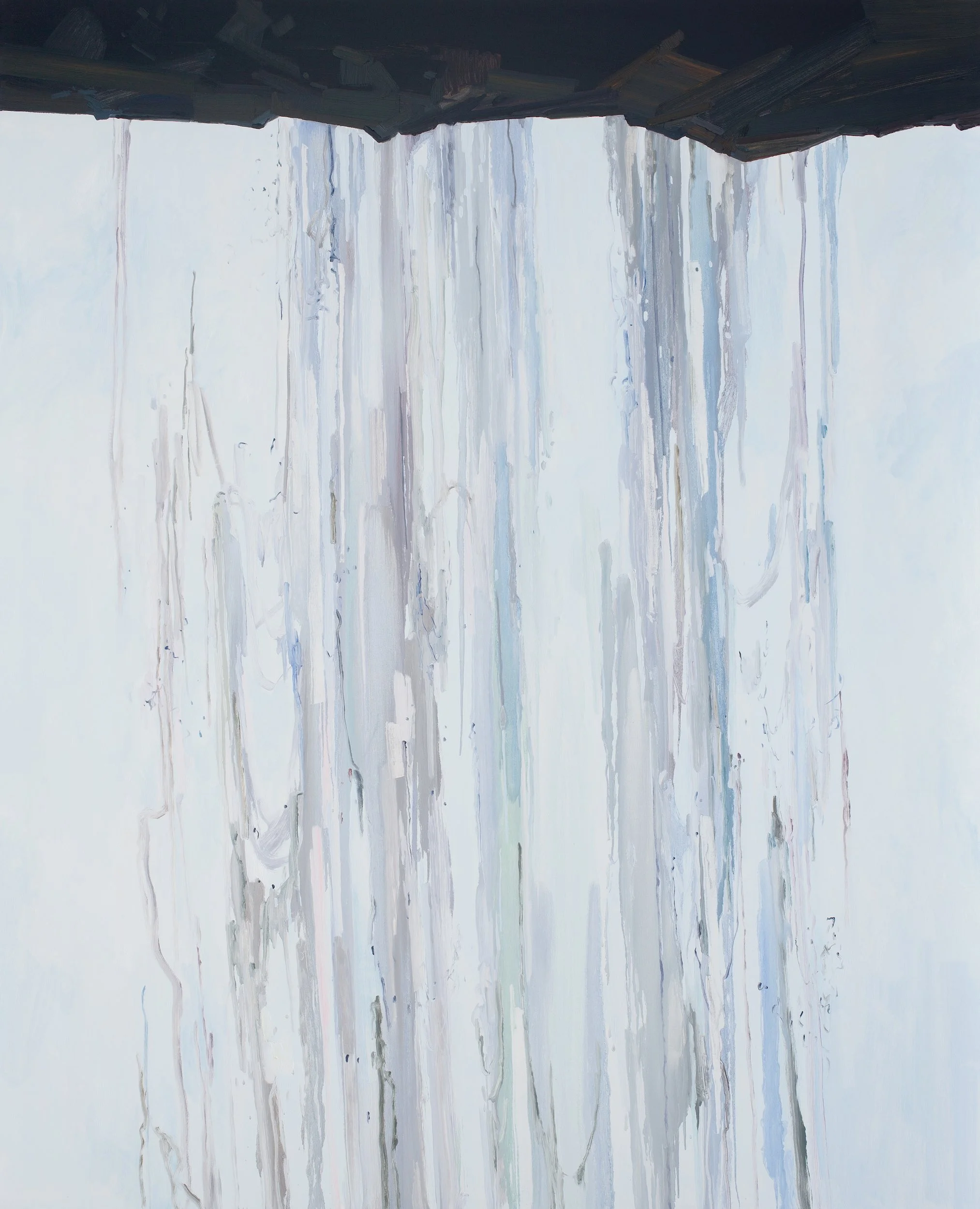 Waterfall , 2014, Oil on canvas, 96x78"