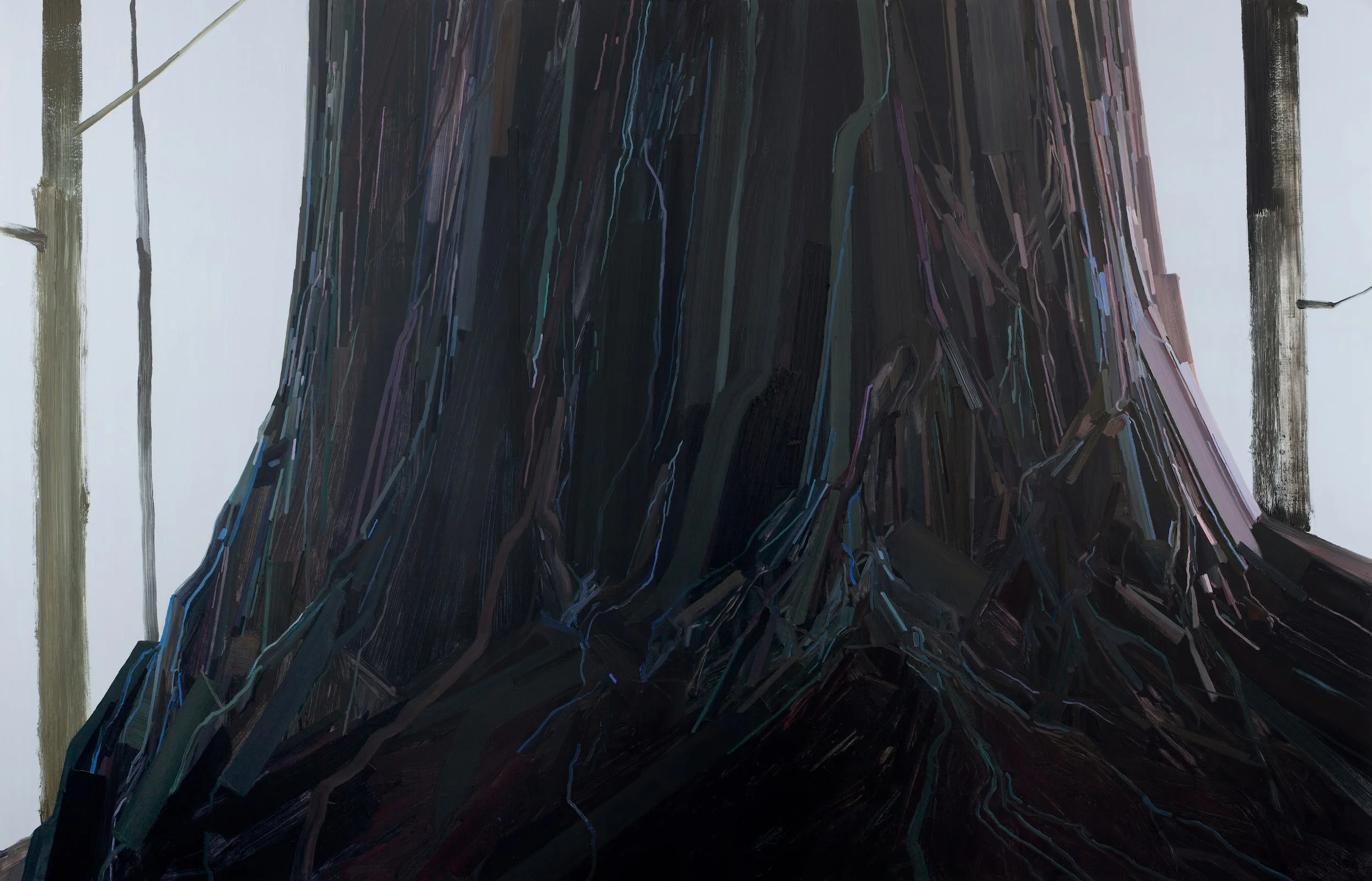 Tree , 2014, Oil on canvas, 108 x 168"