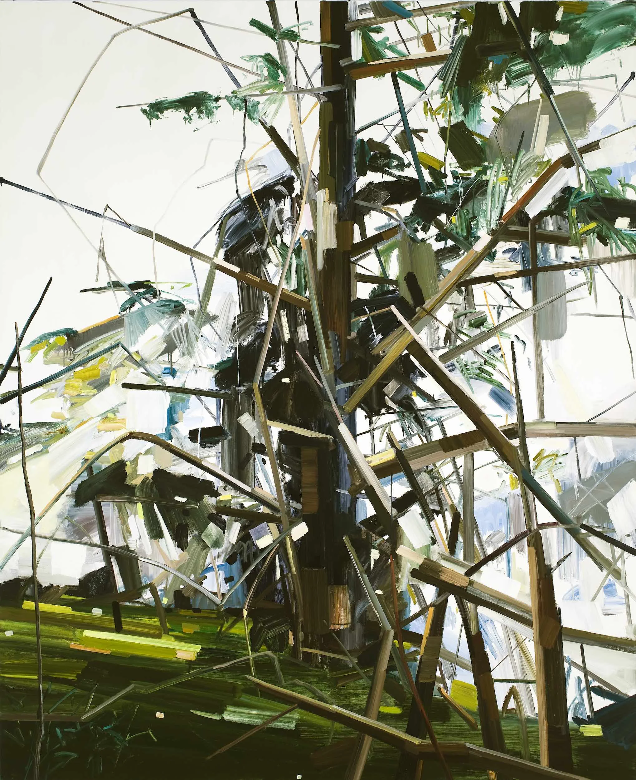 Tree , 2010, Oil on canvas, 96 x 78"