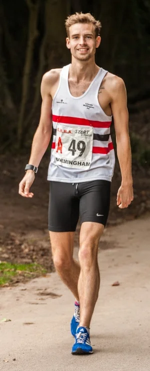 Shane just before the 2016 National 6-stage road relay championships in birmingham