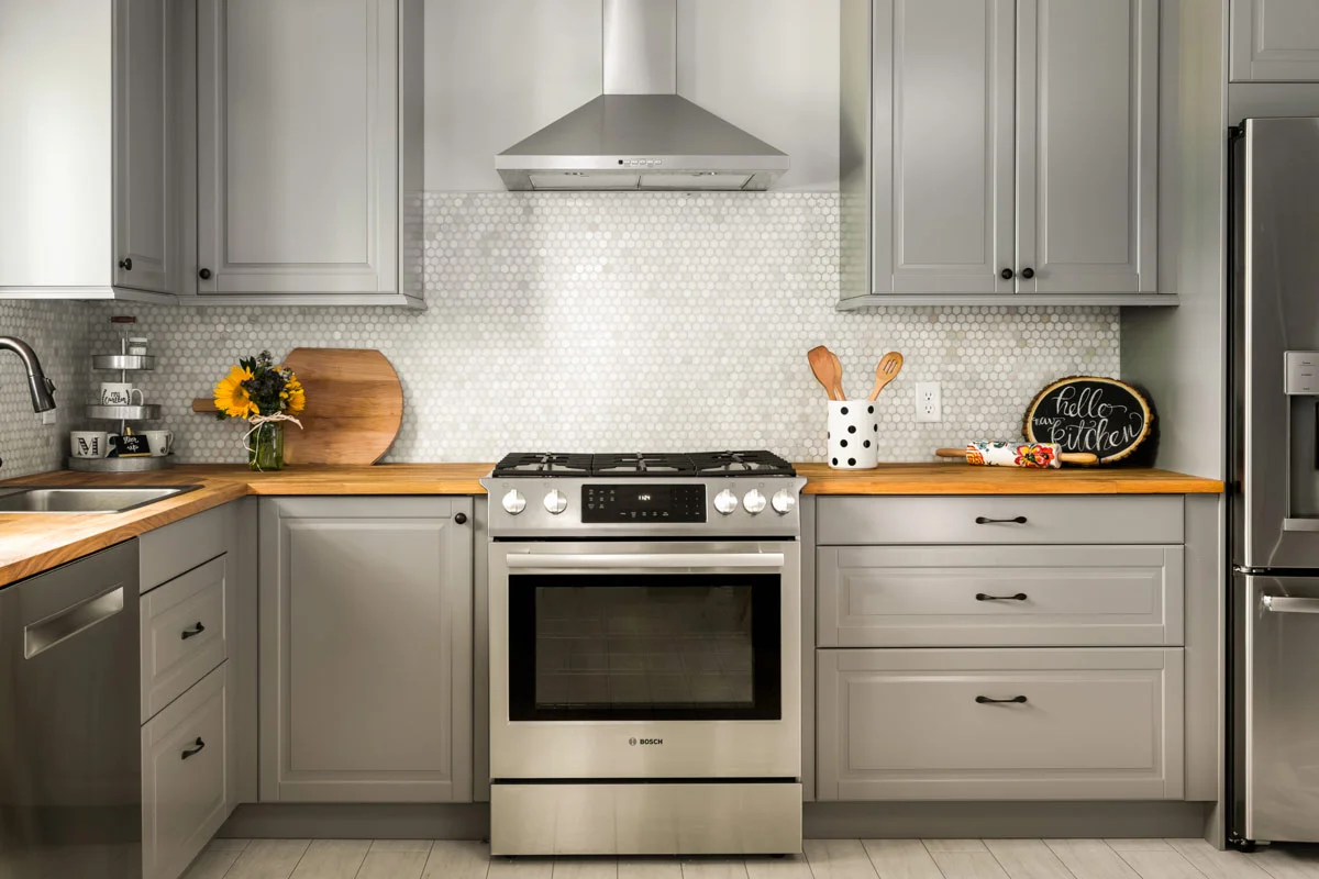 Modern Farmhouse Kitchen Lu Design Build