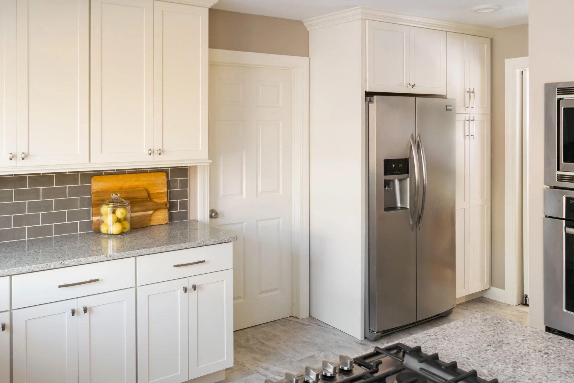 Pantry and Refrigerator