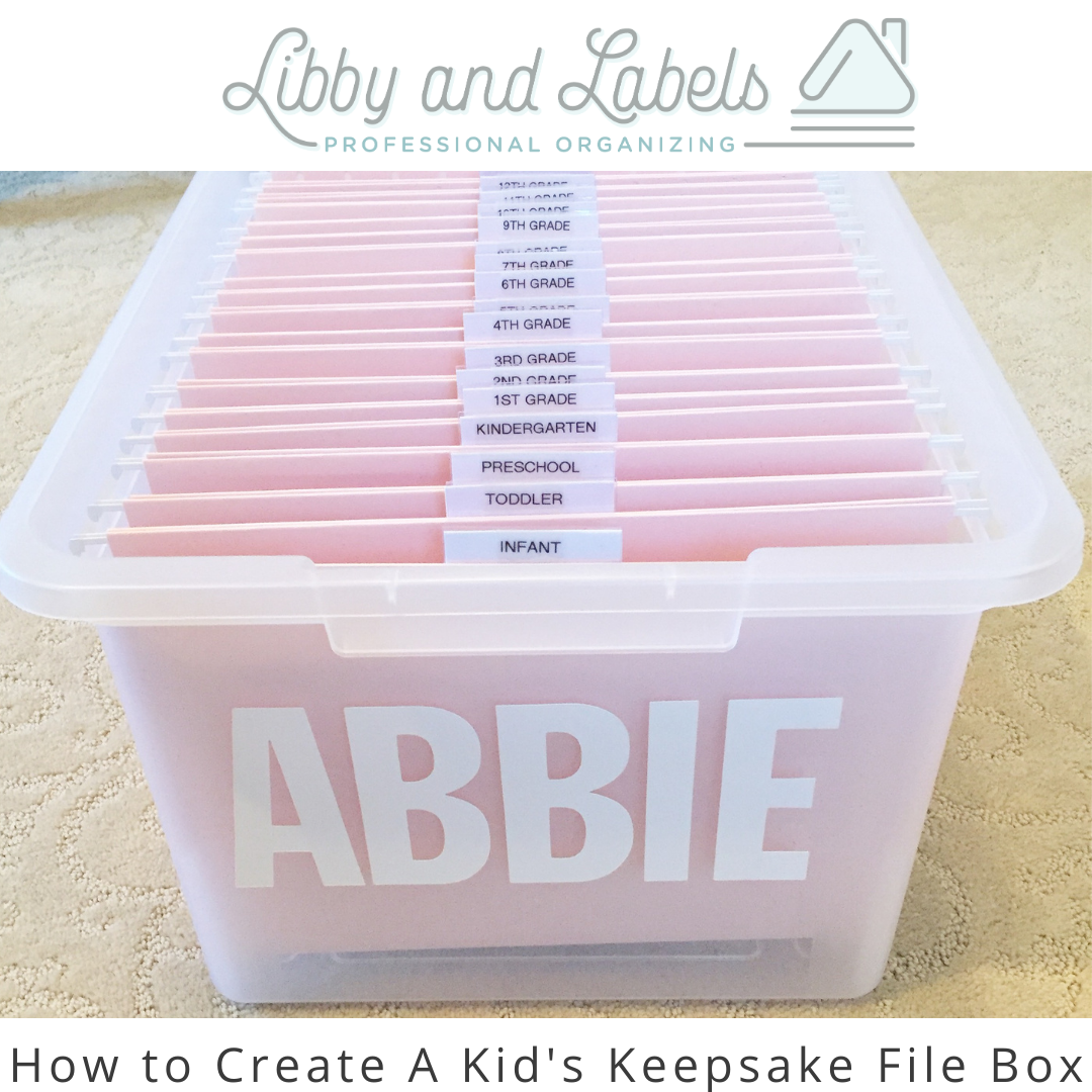 How to Create a Kid's Keepsake File Box