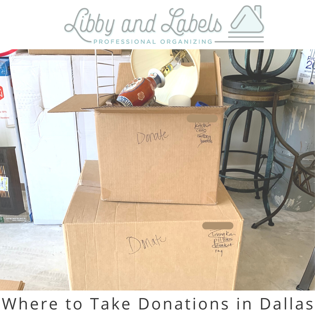 Where to Take Donations in Dallas — Libby and Labels
