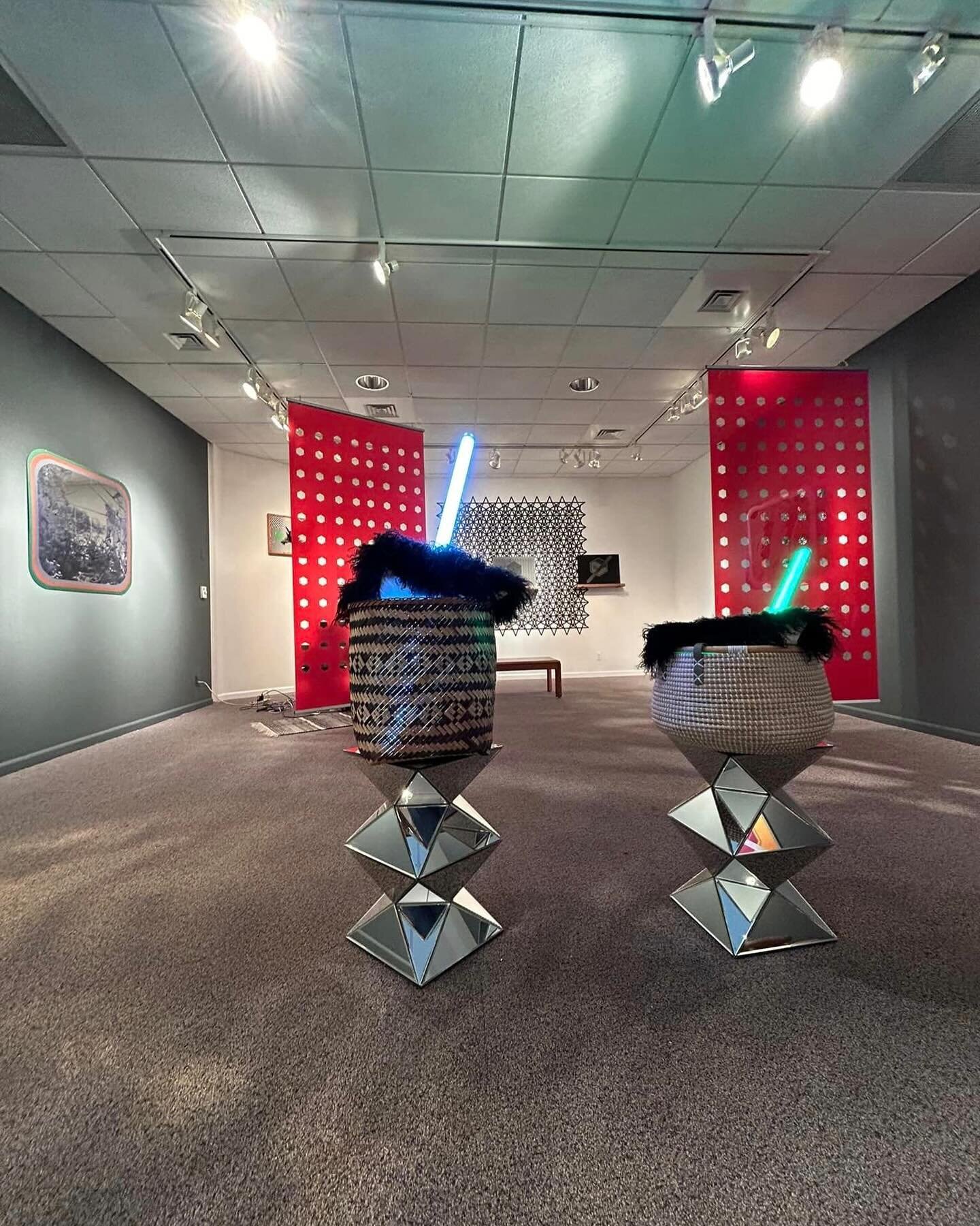 Reception for the &ldquo;Geo-Spec: Cultural Introspection Wealth&rdquo; solo exhibition will be from 4:30pm-7:30pm Thursday March 7th. Hope to see you their face to face or spiritually. (Photographer: Chris Yurko, courtesy of Holyoke Community Colleg