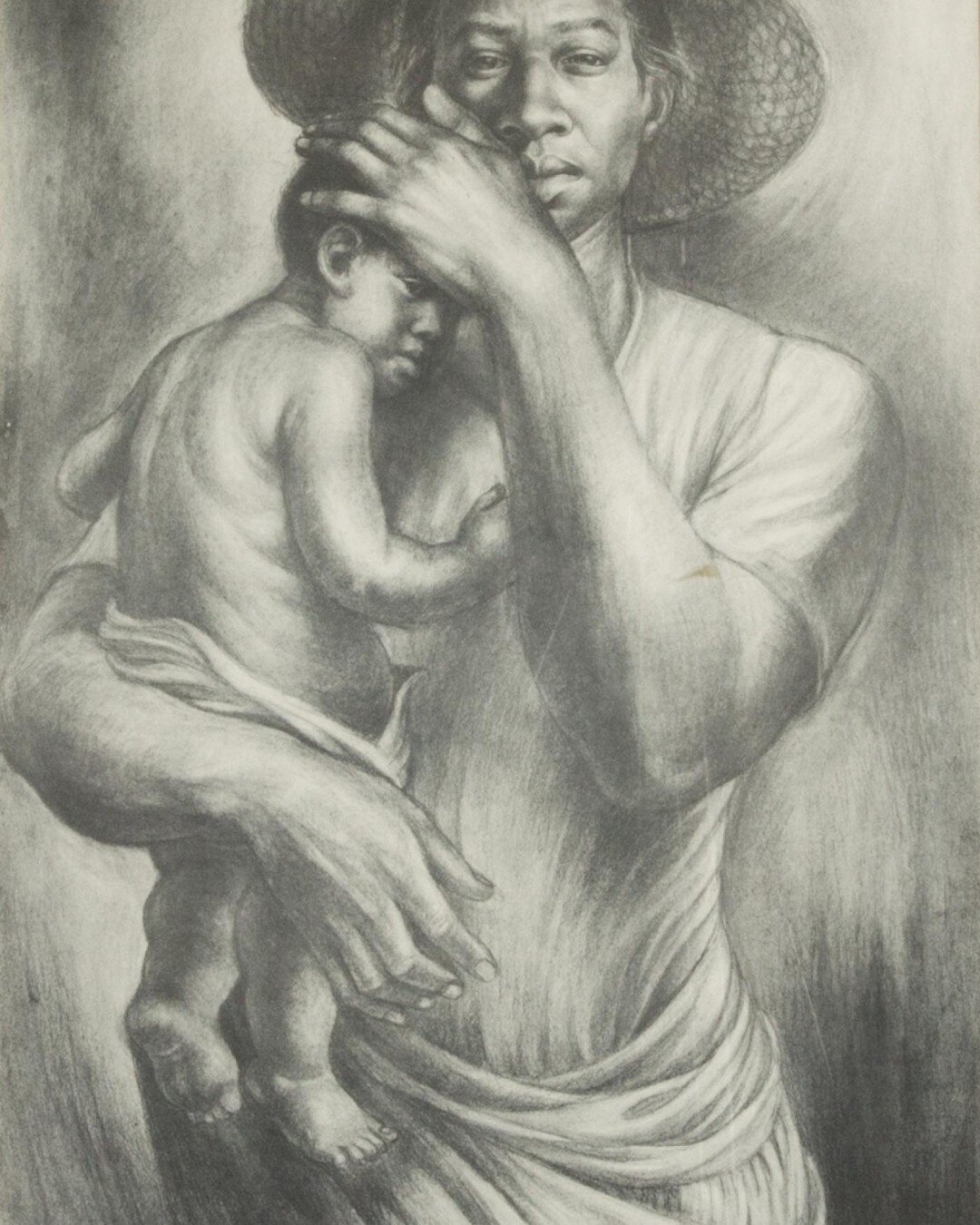 Charles White Lithograph 'The Mother'; 'Sound of Silence'