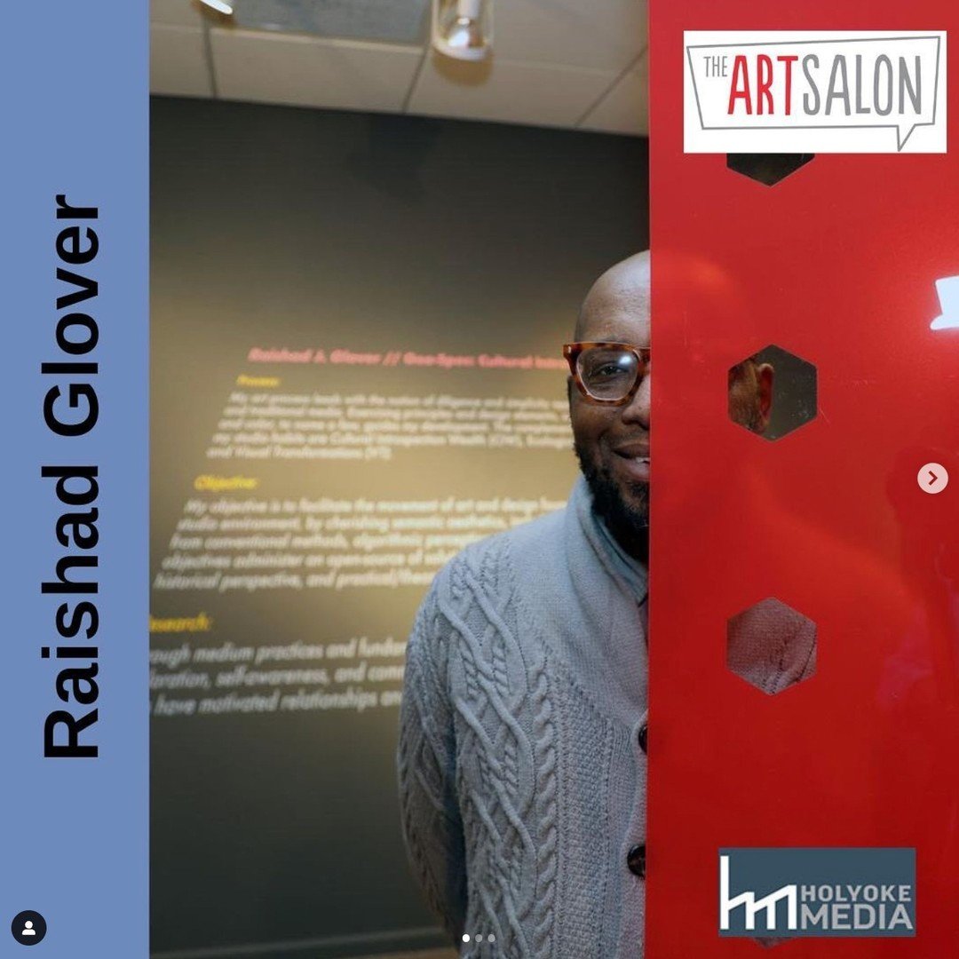 Post From The ArtSalon: 
Our next artist spotlight is Raishad Glover!

Born in 1980 in Heidelberg, Germany, Raishad JaBar Glover&rsquo;s educational journey spans prestigious institutions across the United States. He began at The Governor&rsquo;s Sch