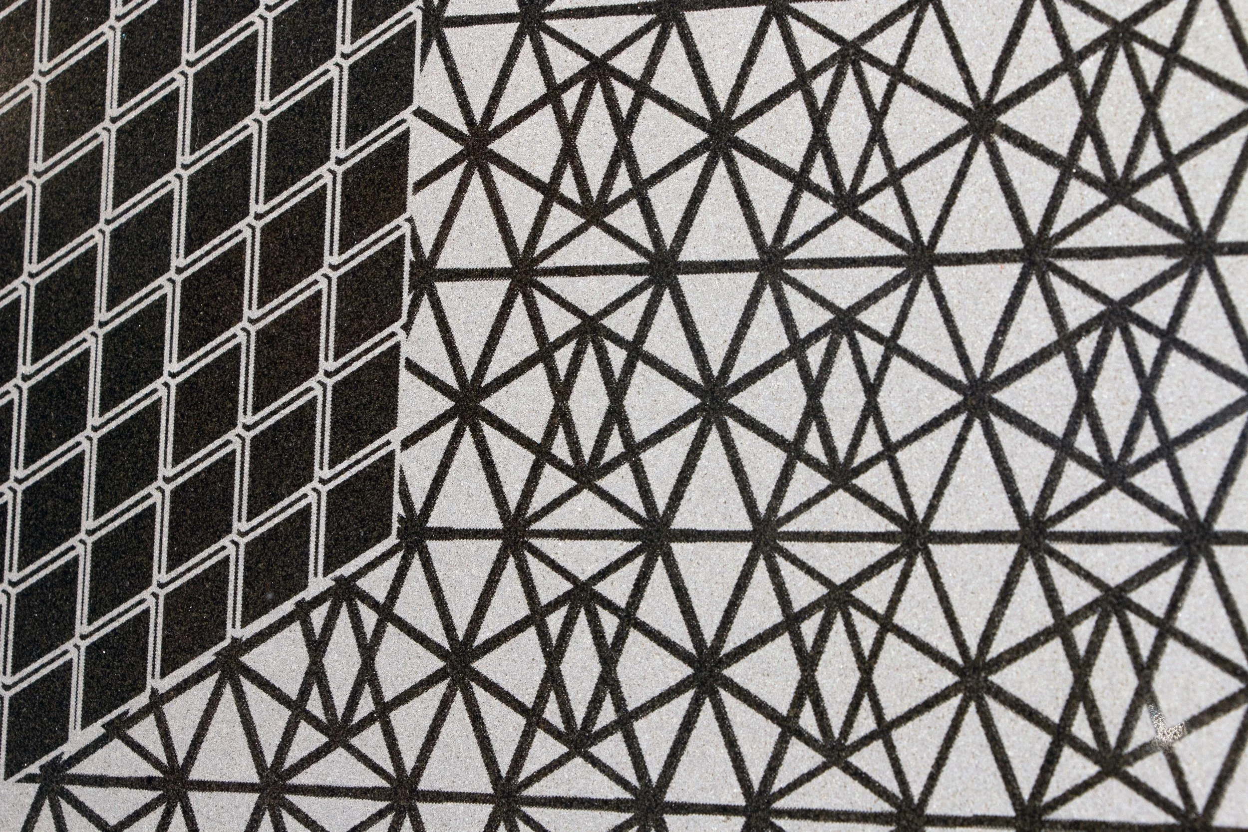 "Code Switiching A-C + Star Grid Installation" (Detail)