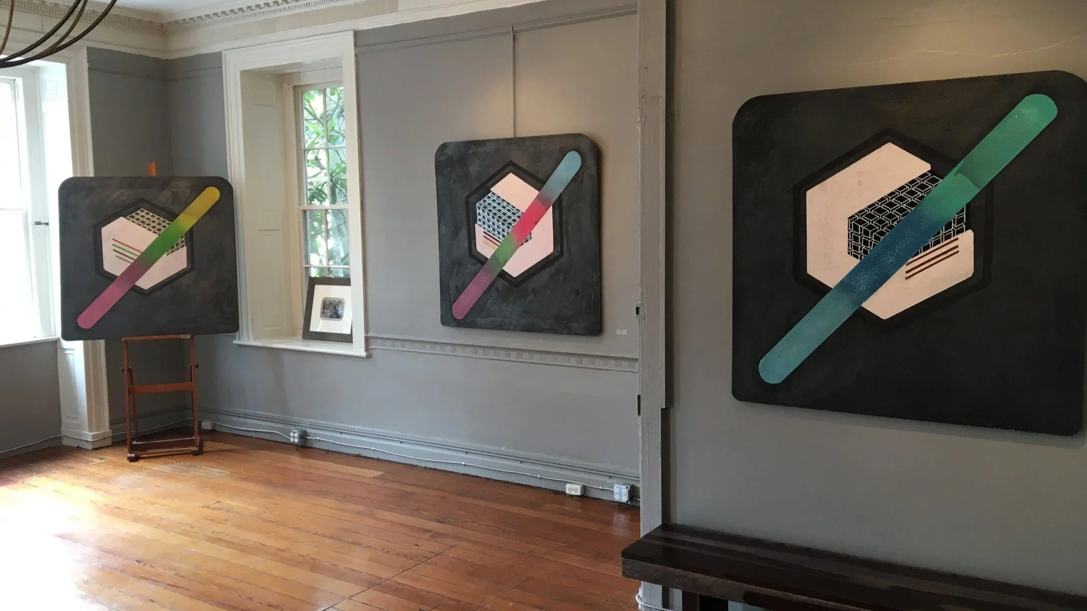 Paintings from 2021 &amp; 2022 (Retro Cube Series)