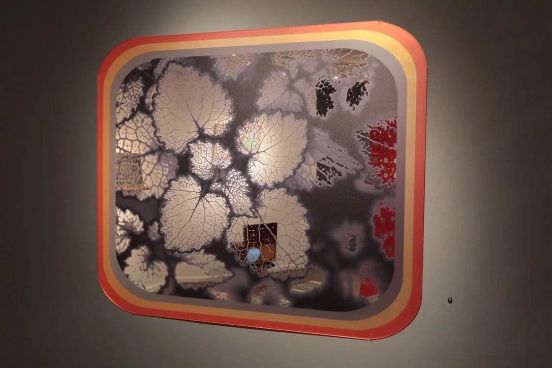 &ldquo;An&rsquo; W&rsquo;en Dey Swish Aroun&rsquo; ..Jes&rsquo; So&rdquo; // 36&Prime; x 42&Prime; // UV curable pigment on mirror acrylic