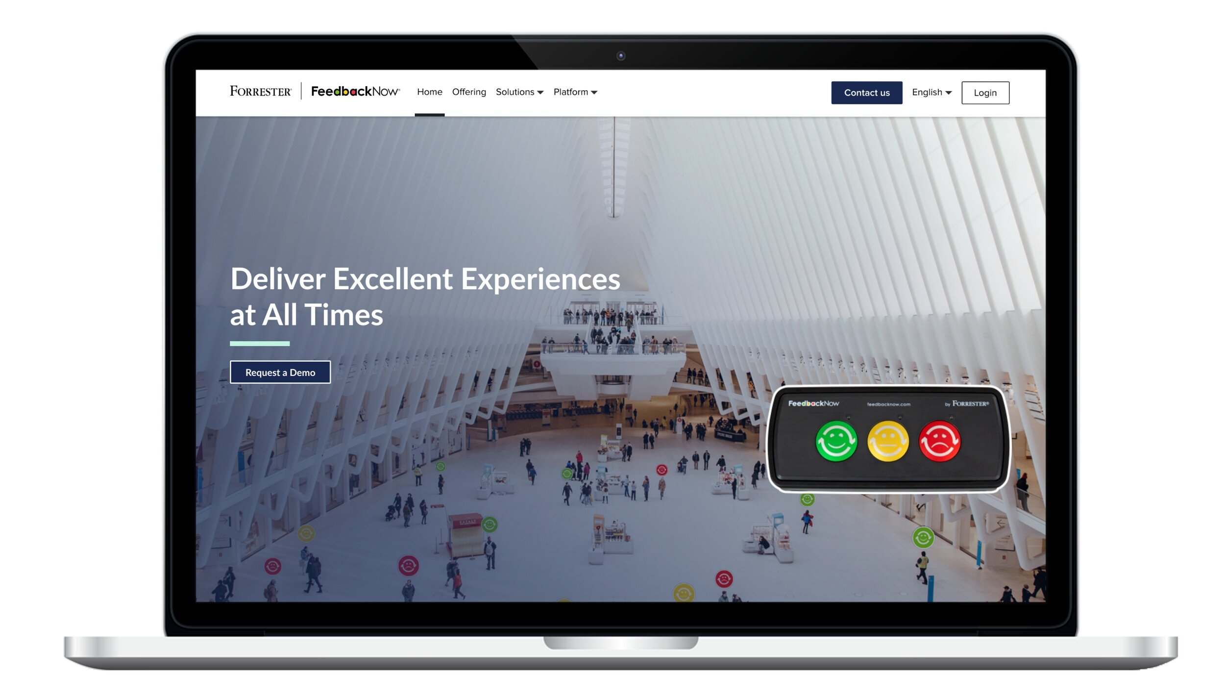 FeedbackNow Marketing Site - Main Page