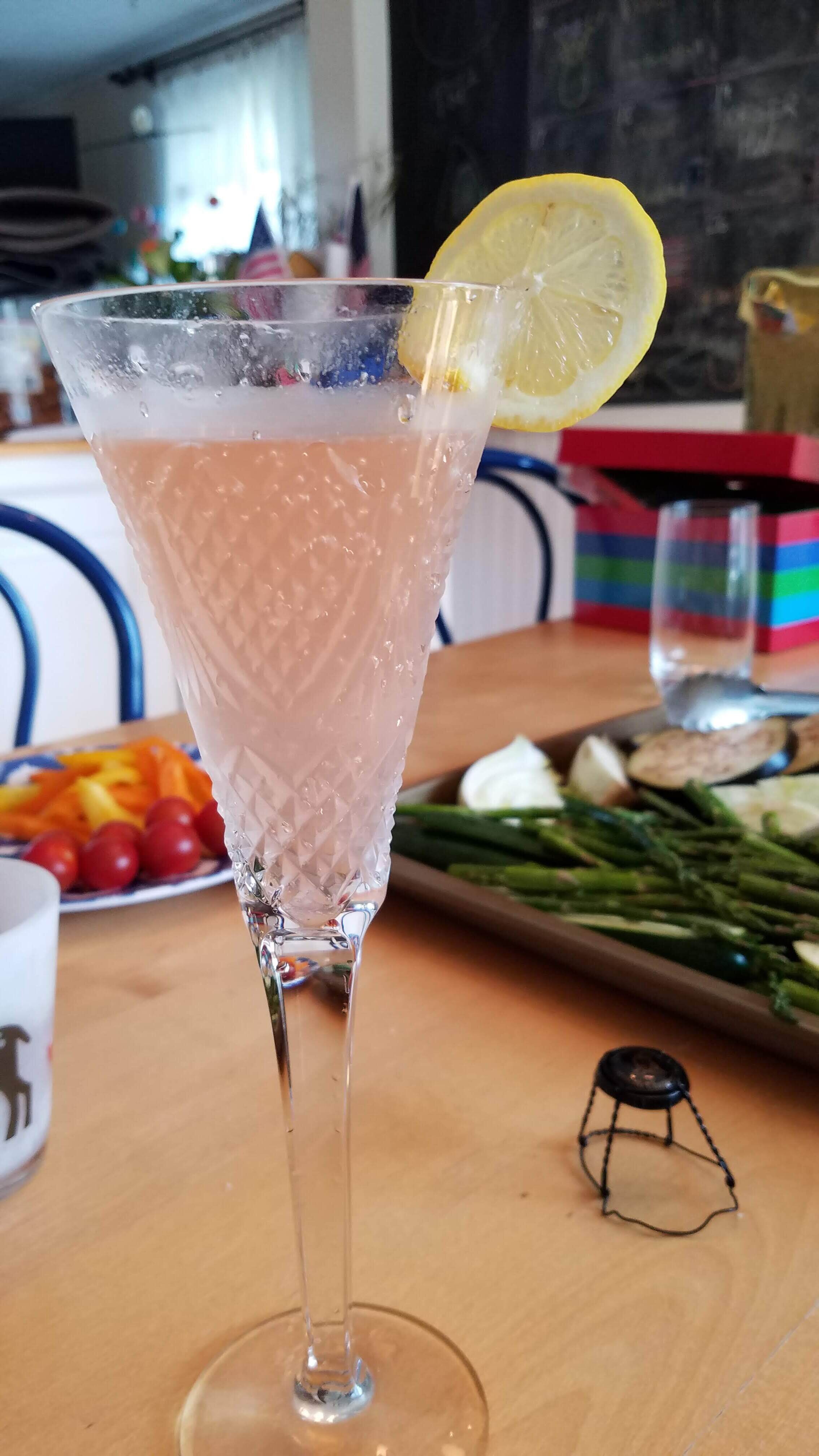 Pink French 75