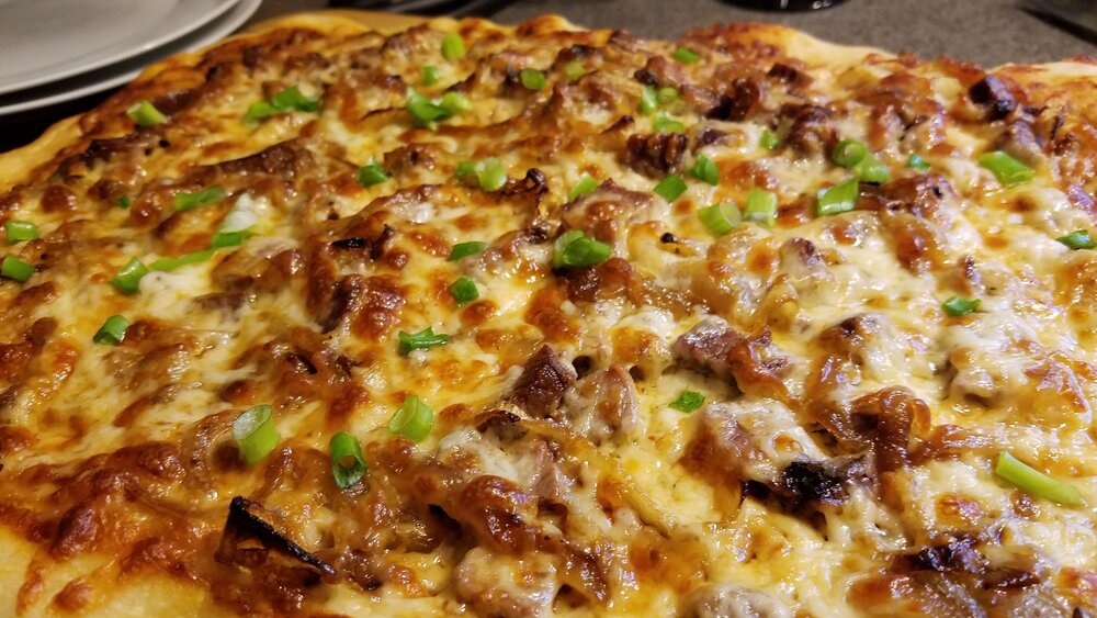 Brisket pizza