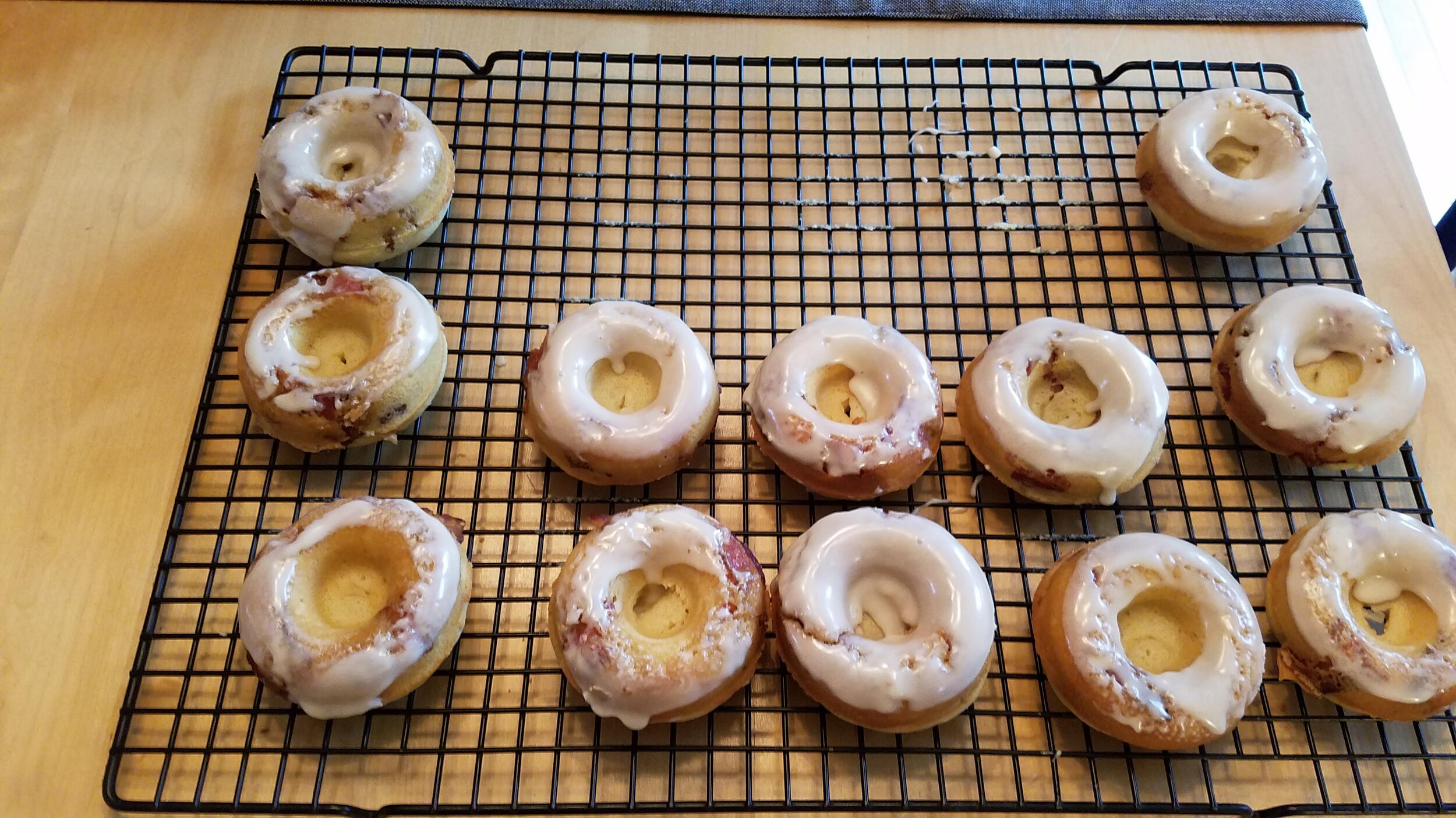 Maple Bacon Donuts