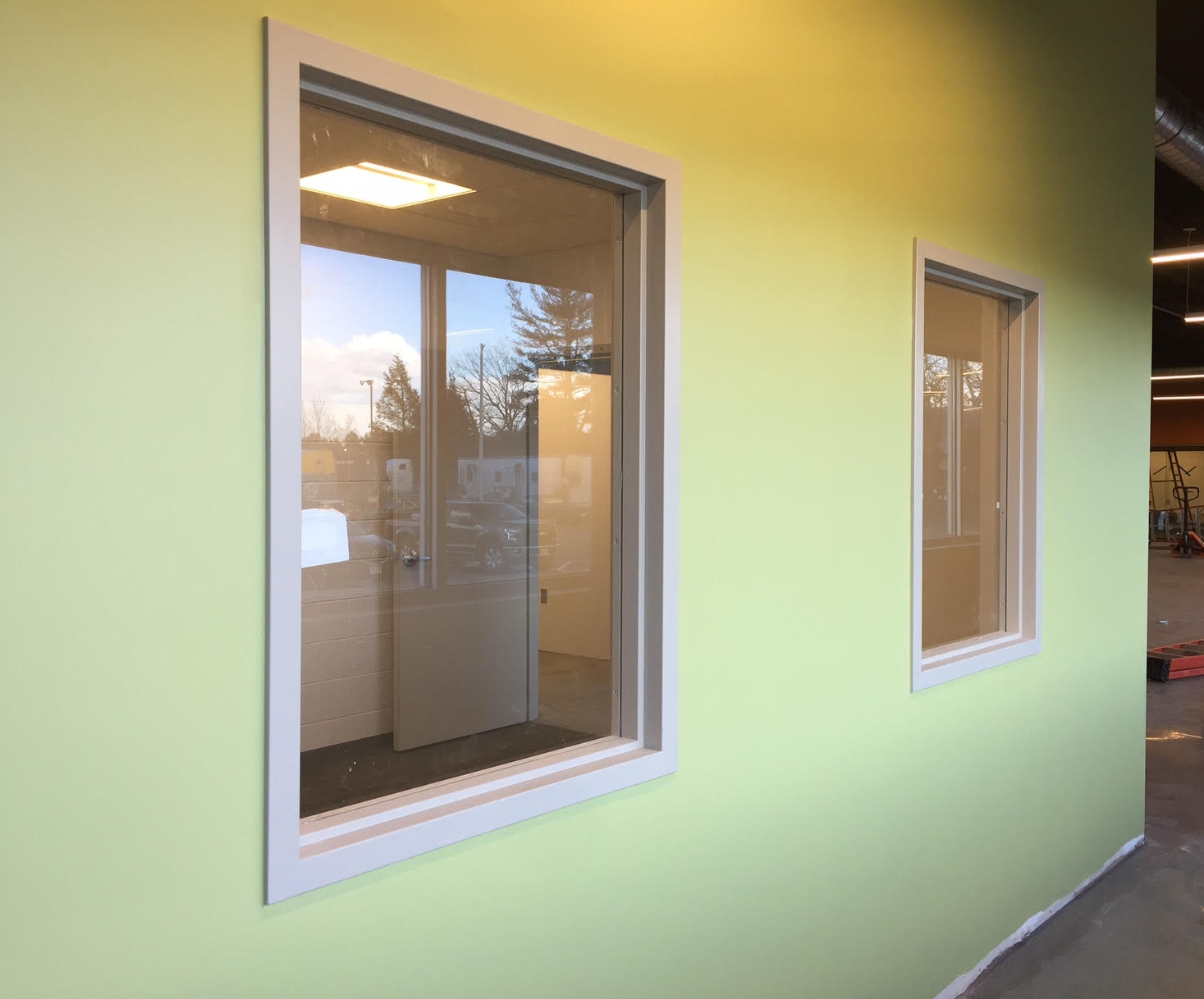 Private offices are available.