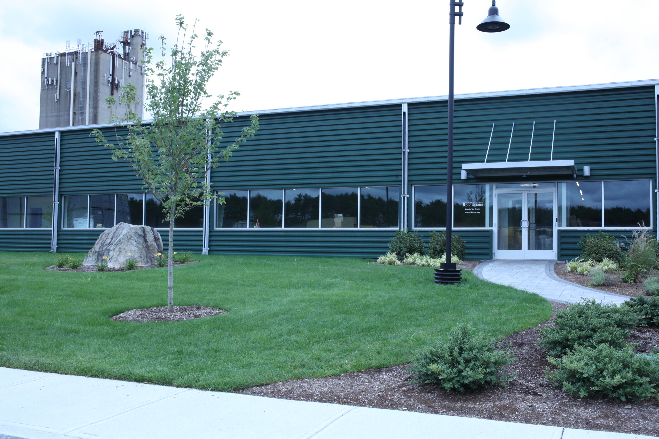 Mansfield Bio-Incubator external view