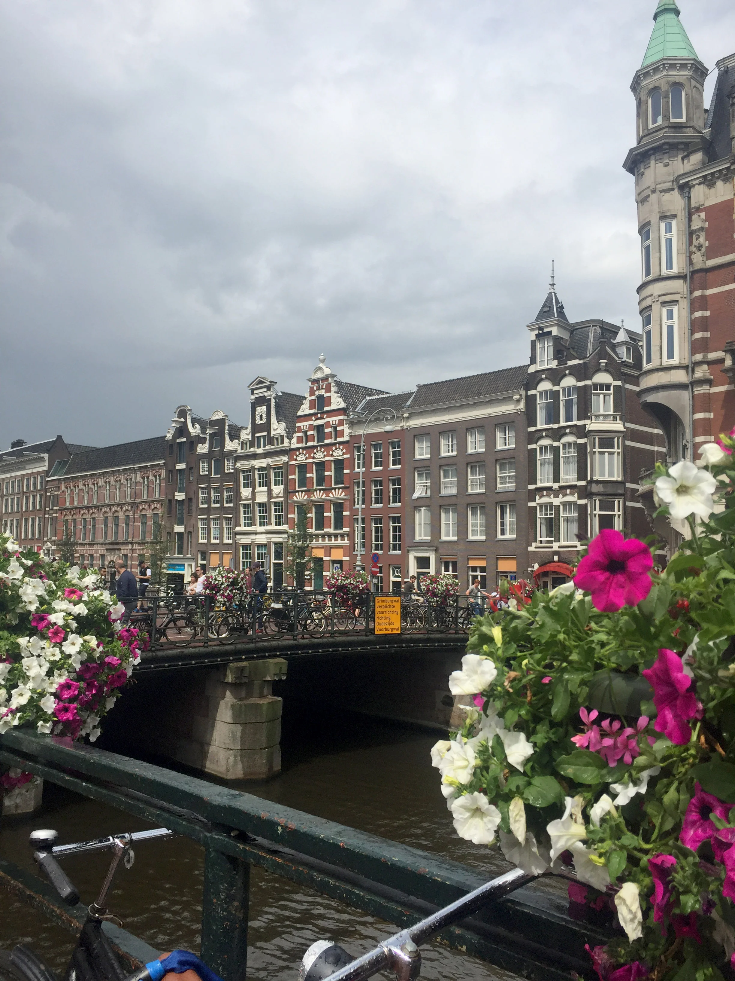We flew into Amsterdam and spent our first day exploring the historic portion of the city.