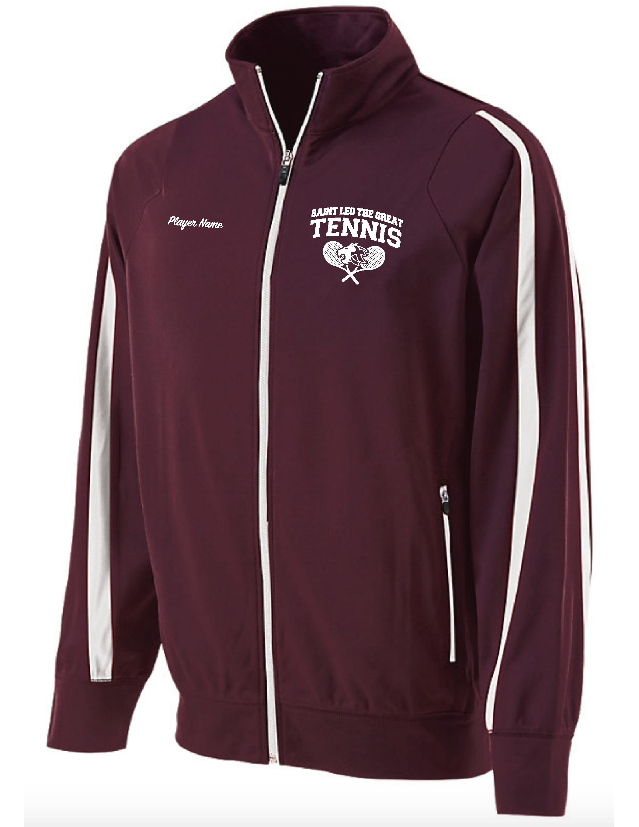 tennis fleece jacket