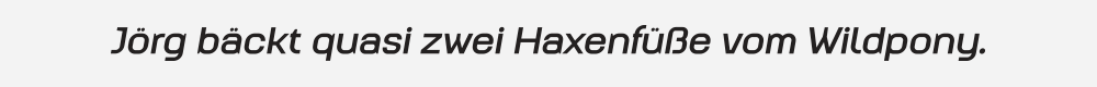 Augmento Extended Bold Italic