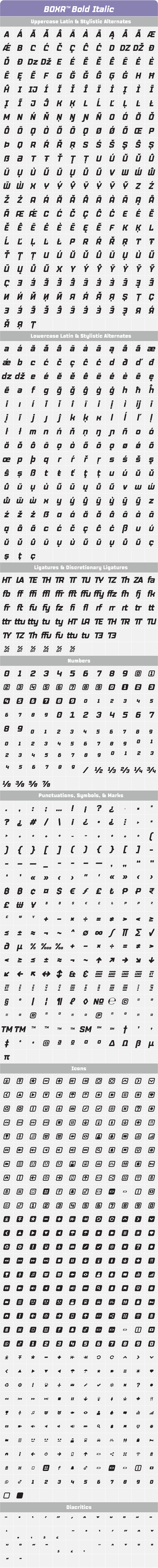 Boxr-Fonts-Bold-Italic-Glyph-Tables.png