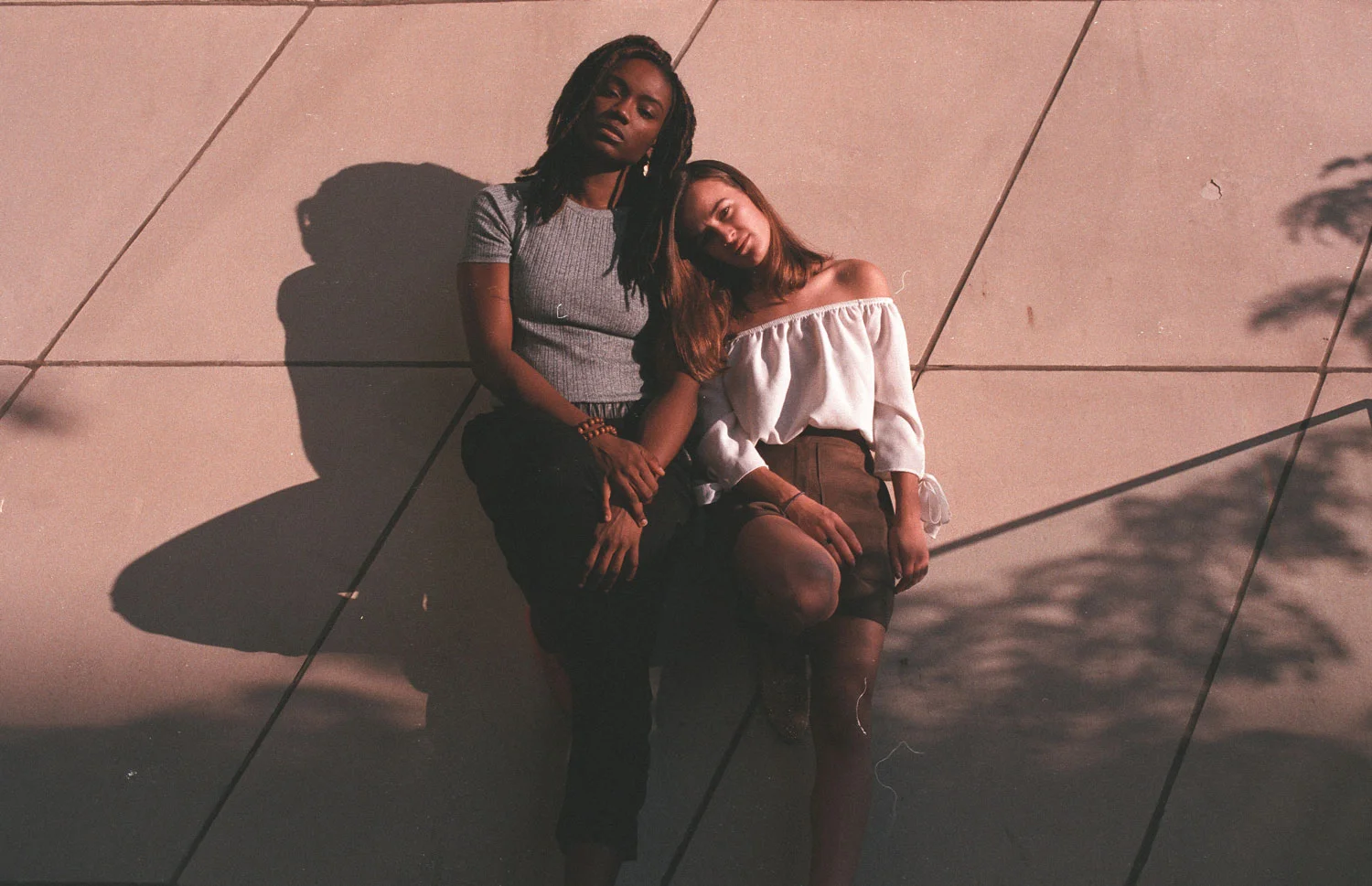 Katherine Turner, right, and Bianca Crudo.