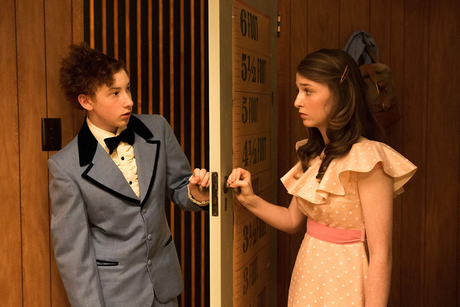 Harrison Feldman and Bethany Whitmore in Girl Asleep. Photo by Shane Reid.