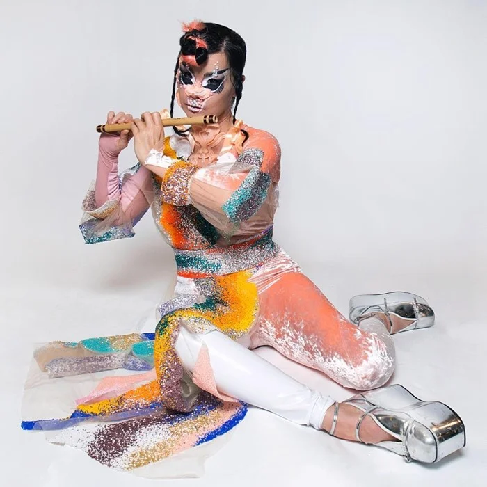 Björk wears Kevin Germanier @kevingemanier