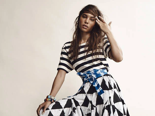 Studio 189 hand-batiked skirt
