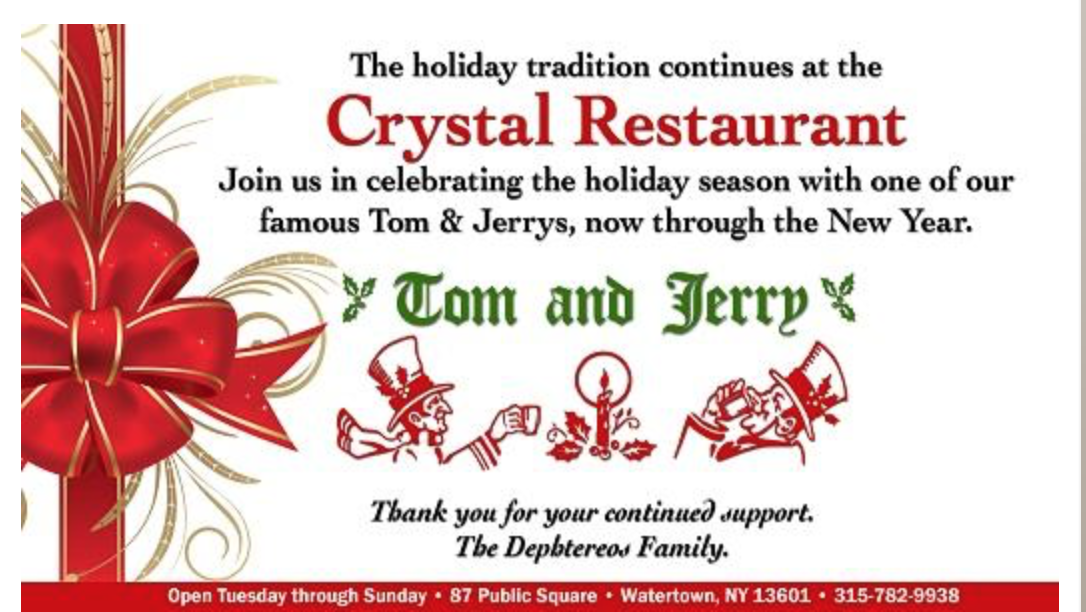 The Crystal Restaurant (via their website)